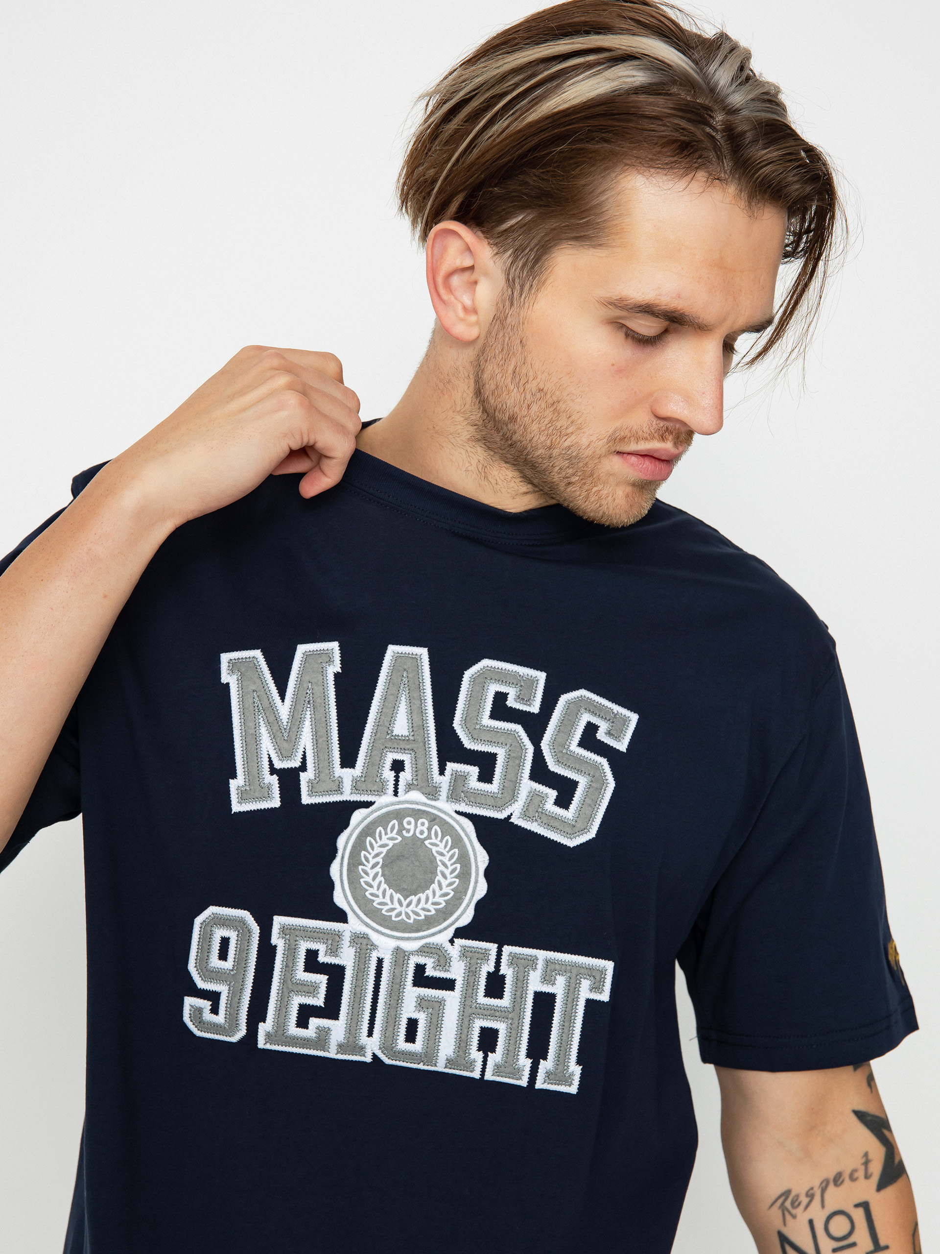 MassDnm Athletic T-shirt (navy)