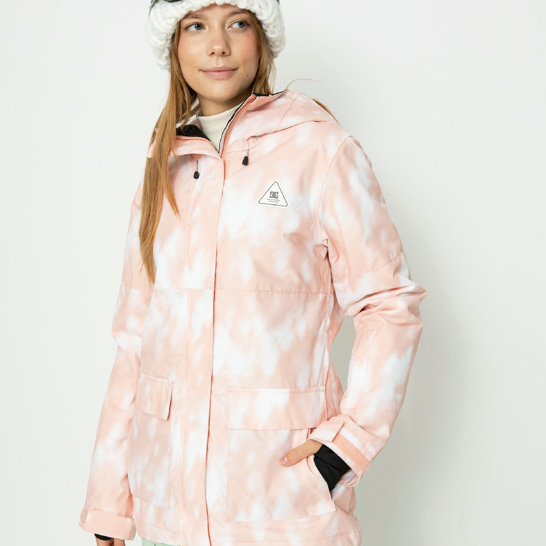 DC Cruiser Snowboard jacket Wmn - pink (pink tree runs)