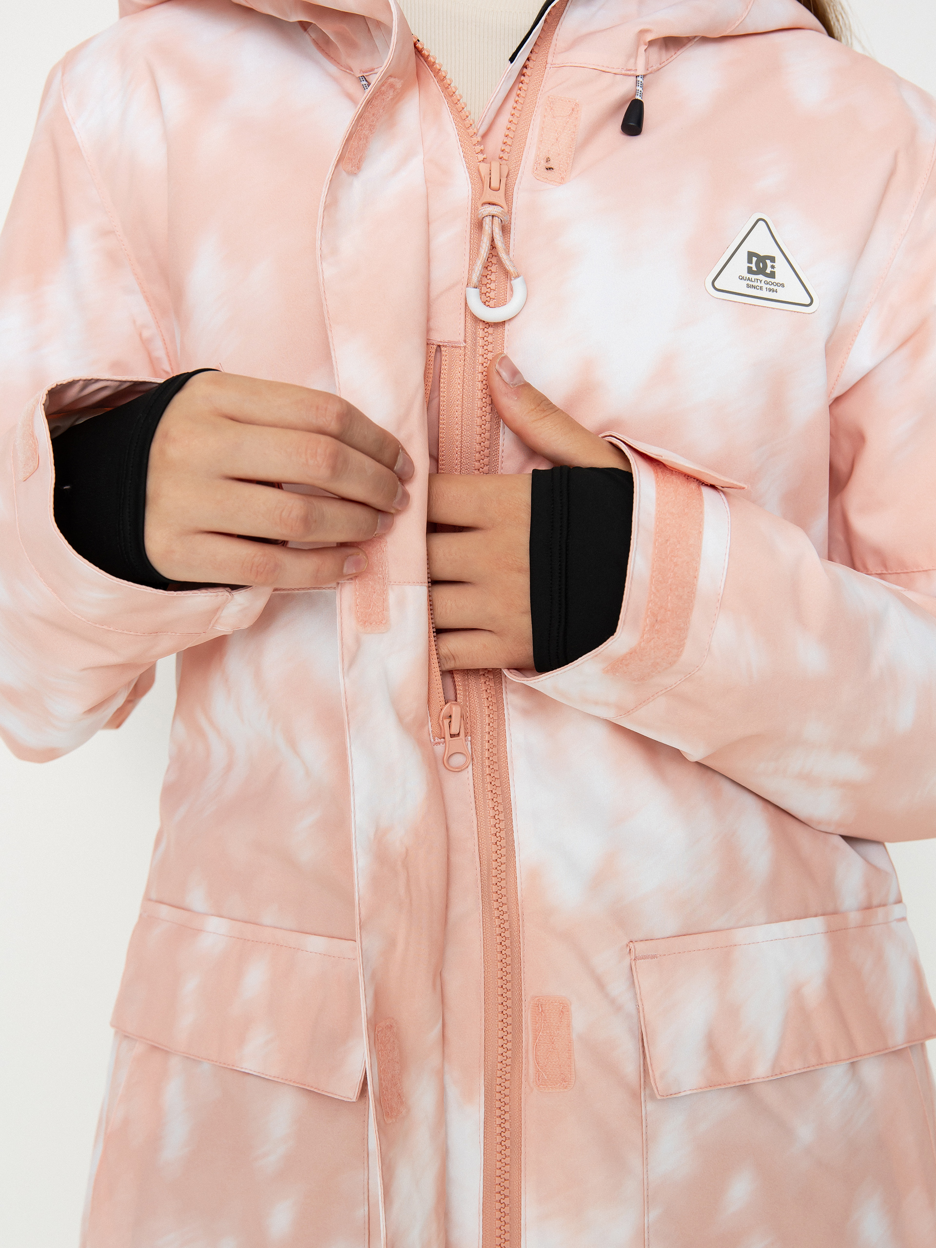 Damen DC Cruiser Snowboard jacke (pink tree runs)