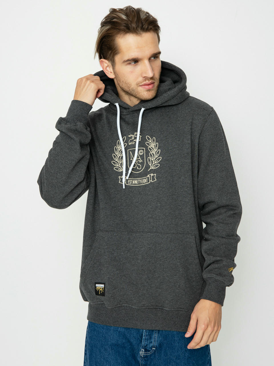 MassDnm Herald HD Hoodie (dk heather grey)