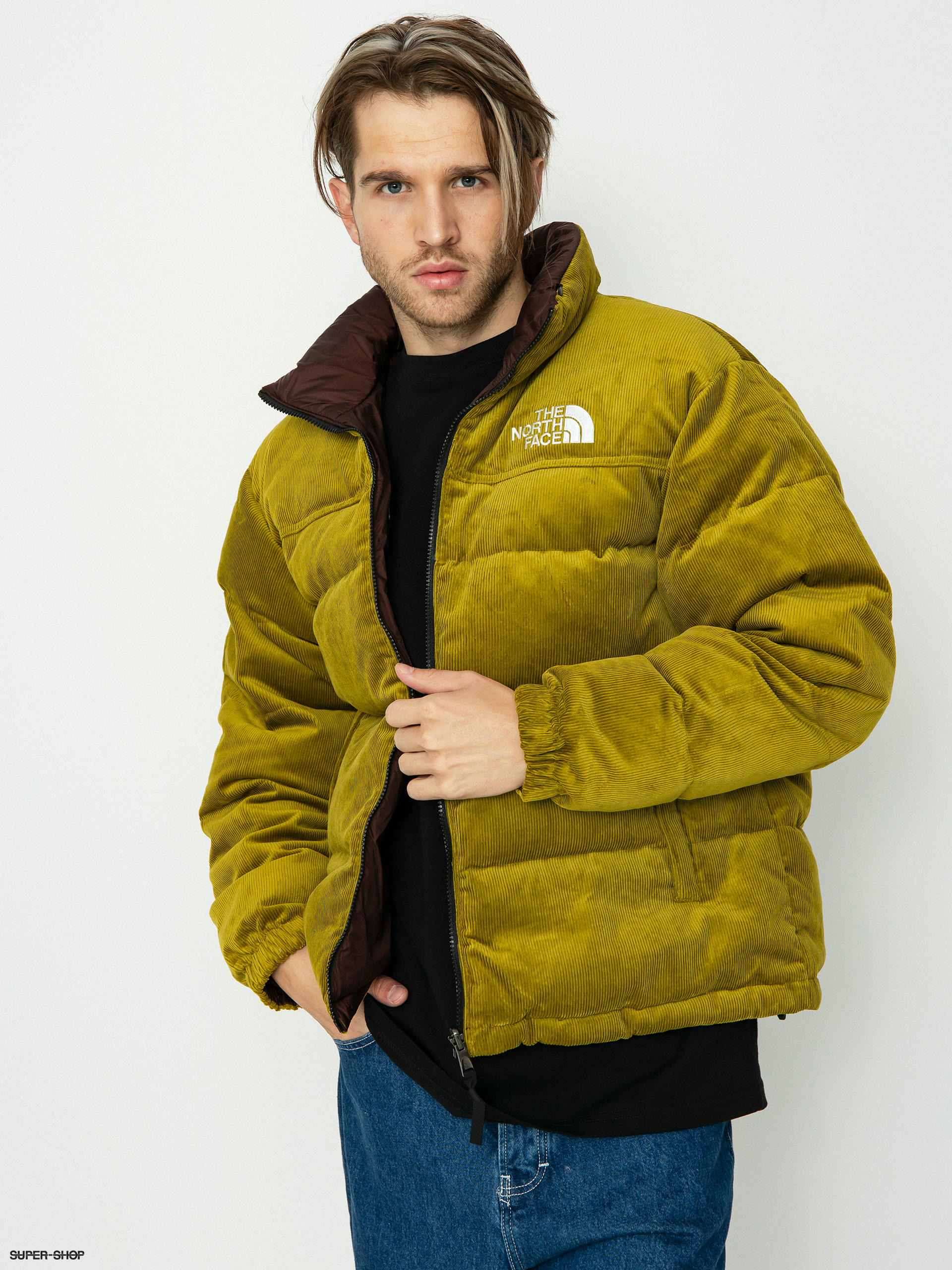 North face outlet 1992 nuptse yellow