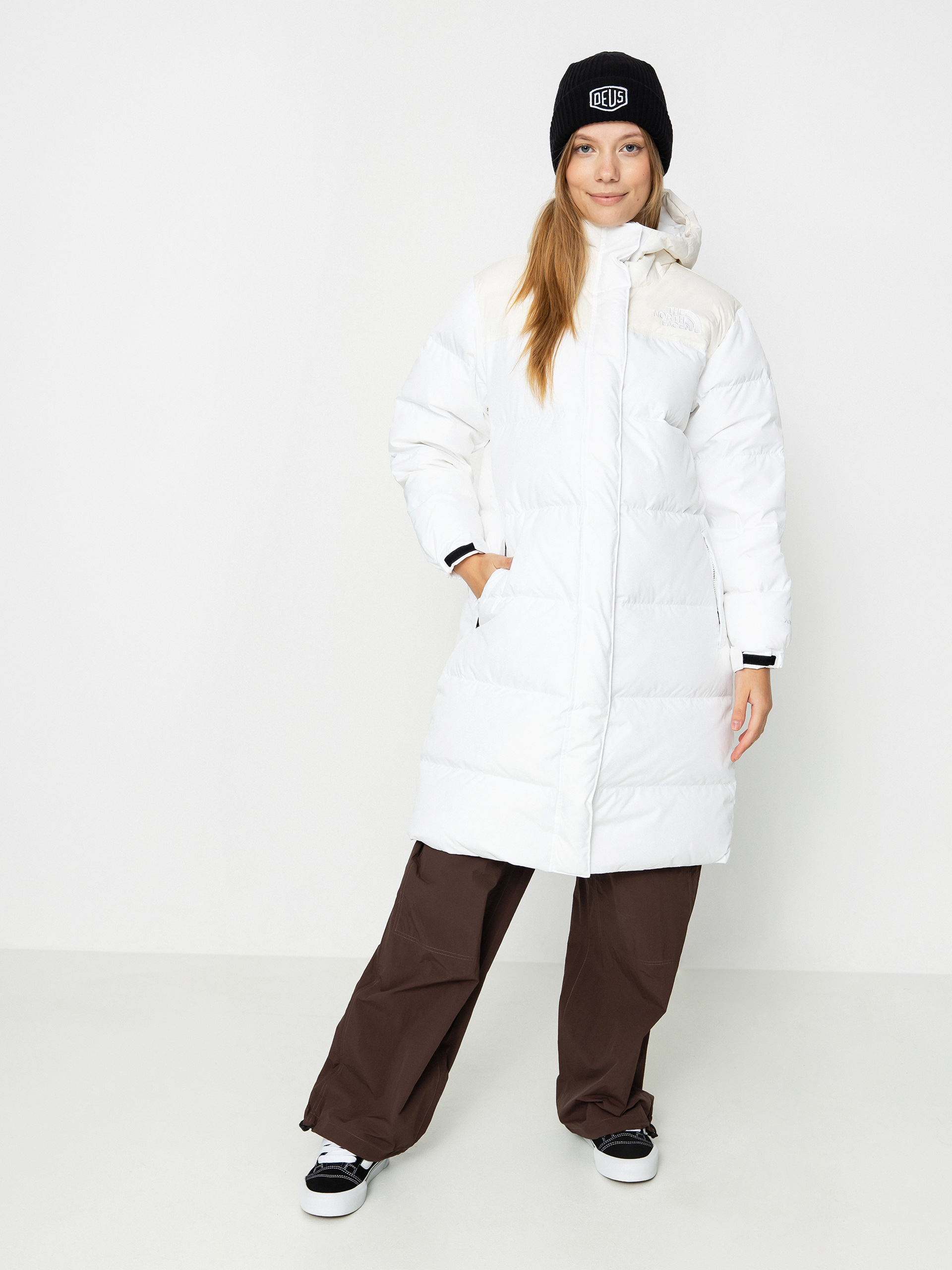 The North Face Nuptse Parka Jacke Wmn (tnf white/gardenia white)