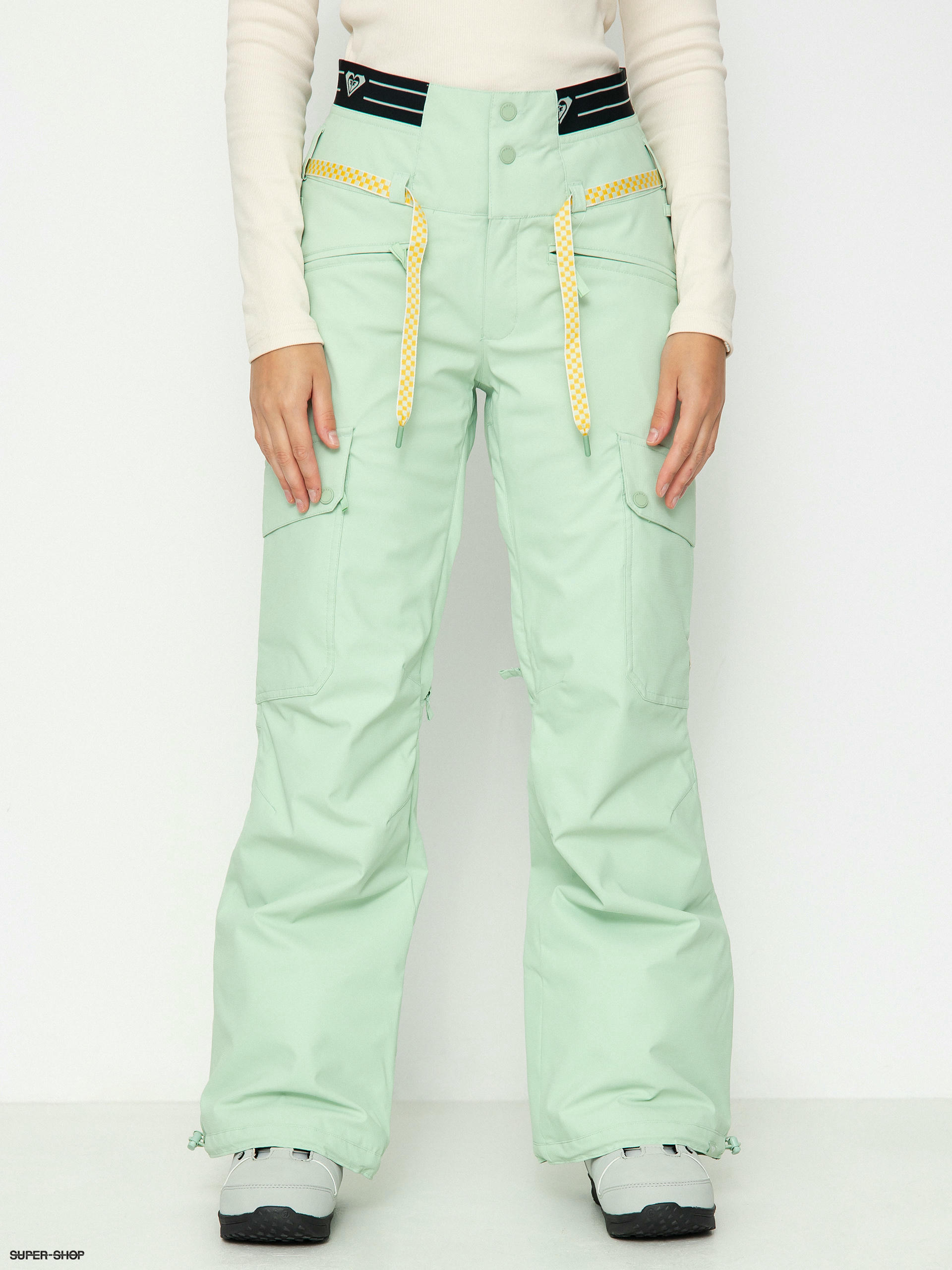 Mint green sale snow pants