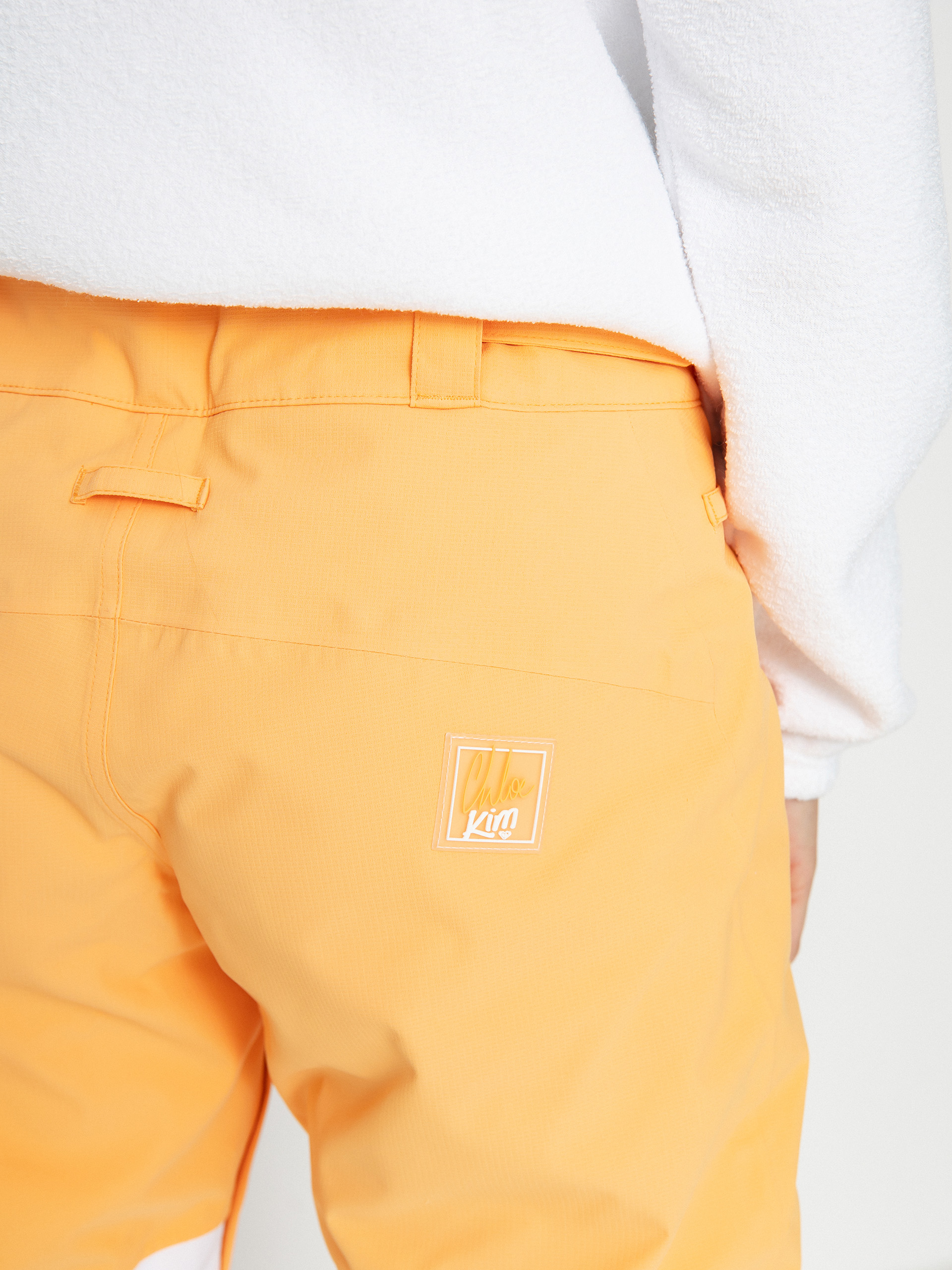 Womens Roxy Chloe Kim Woodrose Snowboard pants (mock orange)