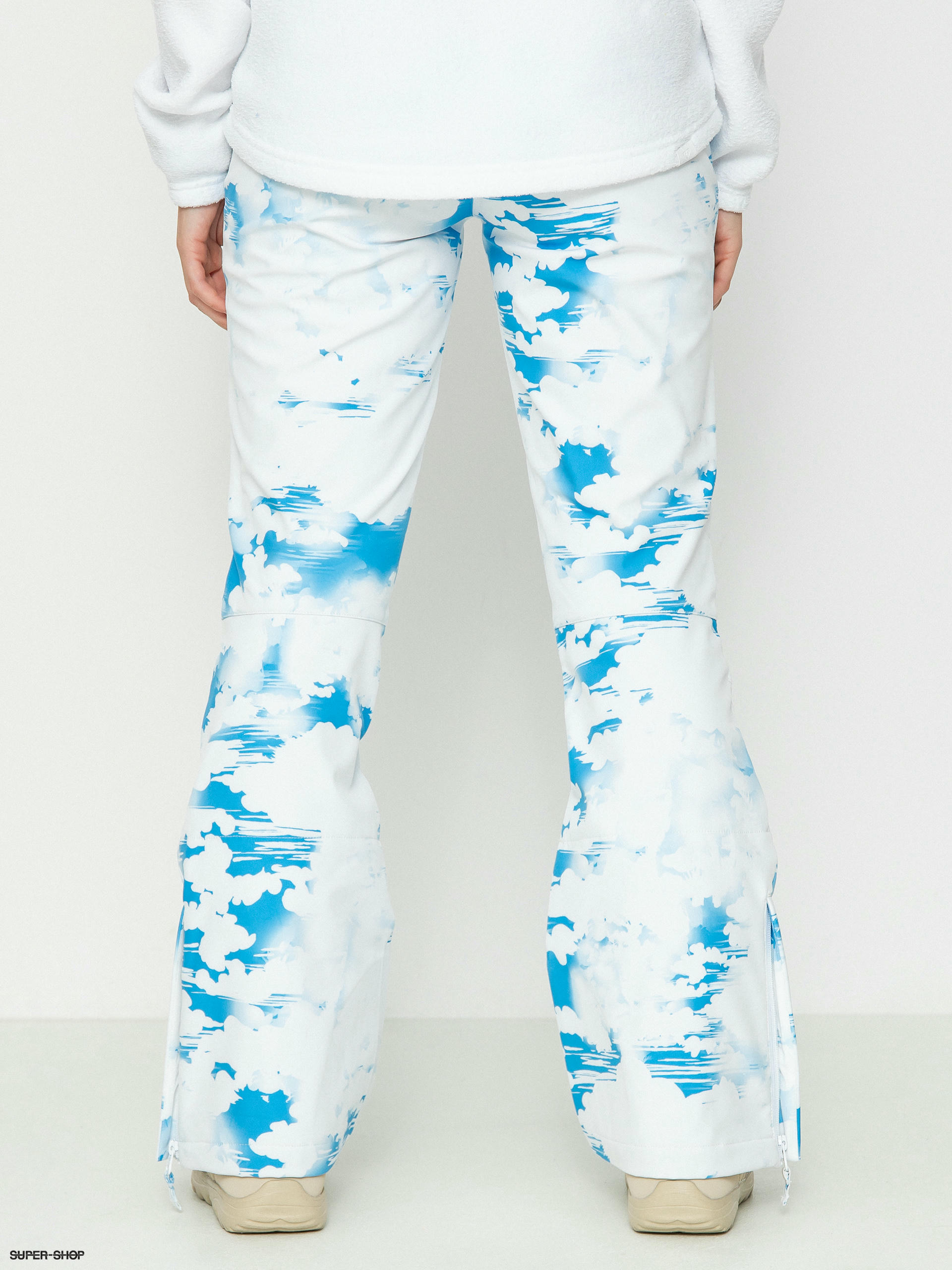 Womens Roxy Chloe Kim Snowboard pants (azure blue clouds)