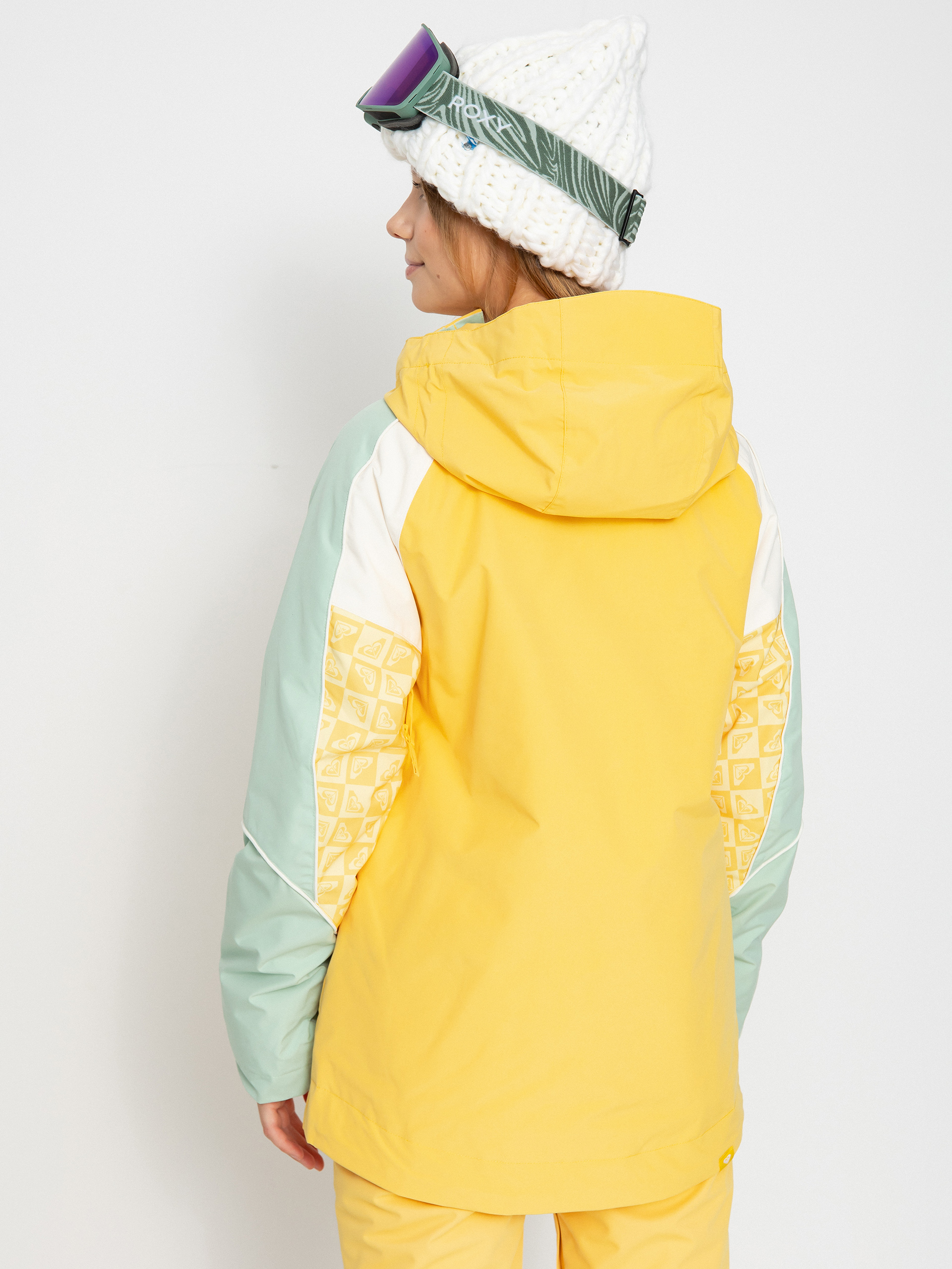 Damen Roxy Highridge Snowboardjacke (sunset gold)