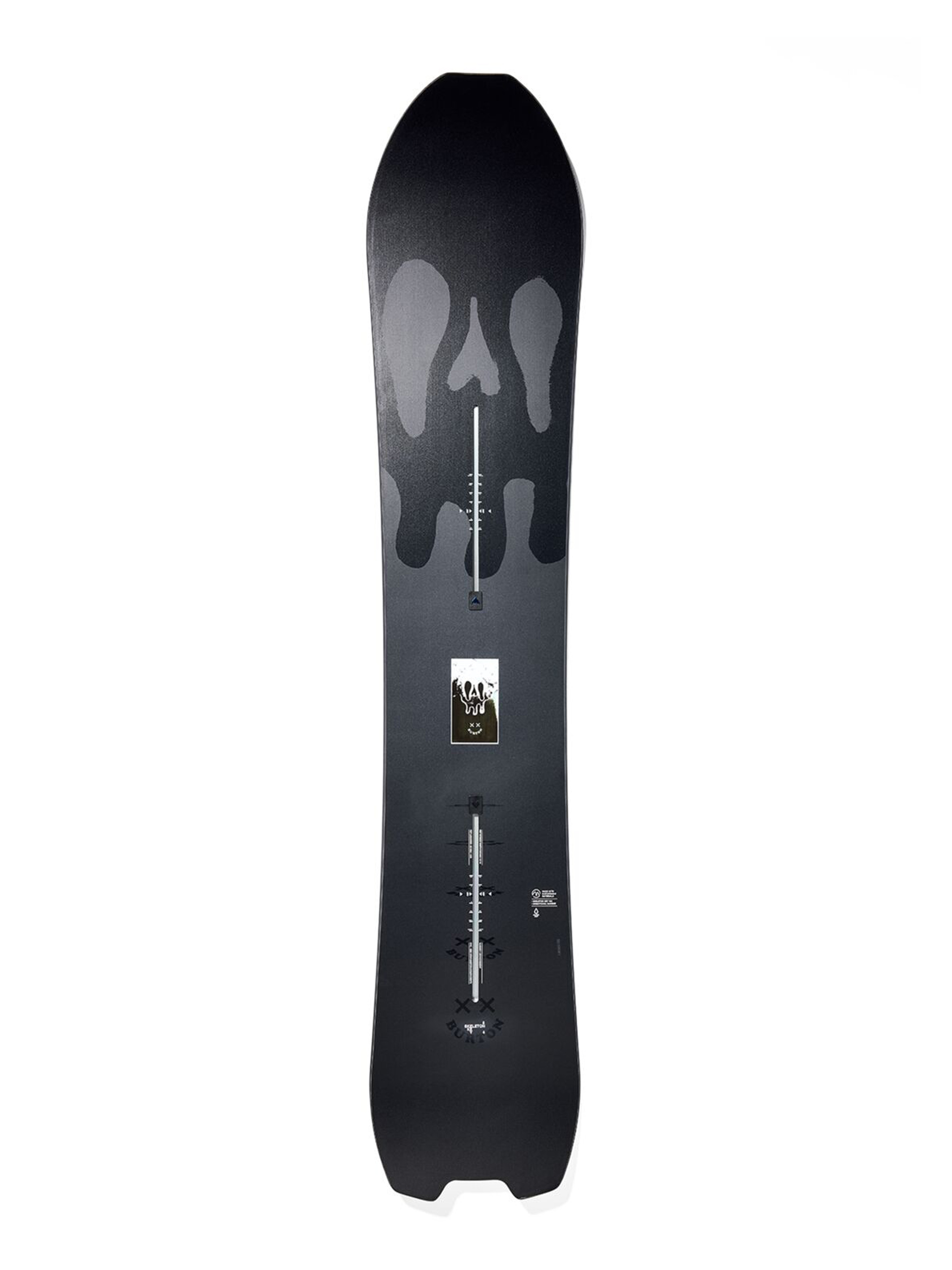 Burton Skeleton Key Snowboard - white, black