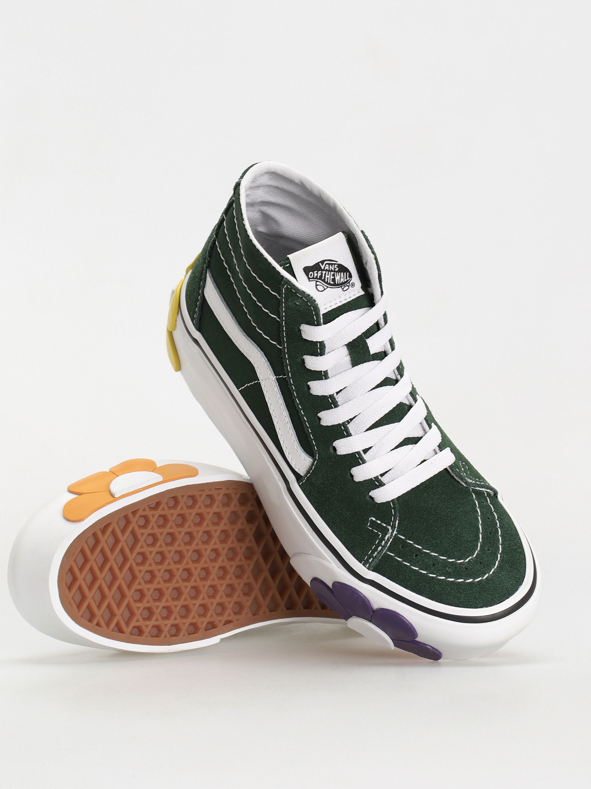 Vans Sk8 Hi Tapered Stackform Osf Shoes (green/multi)