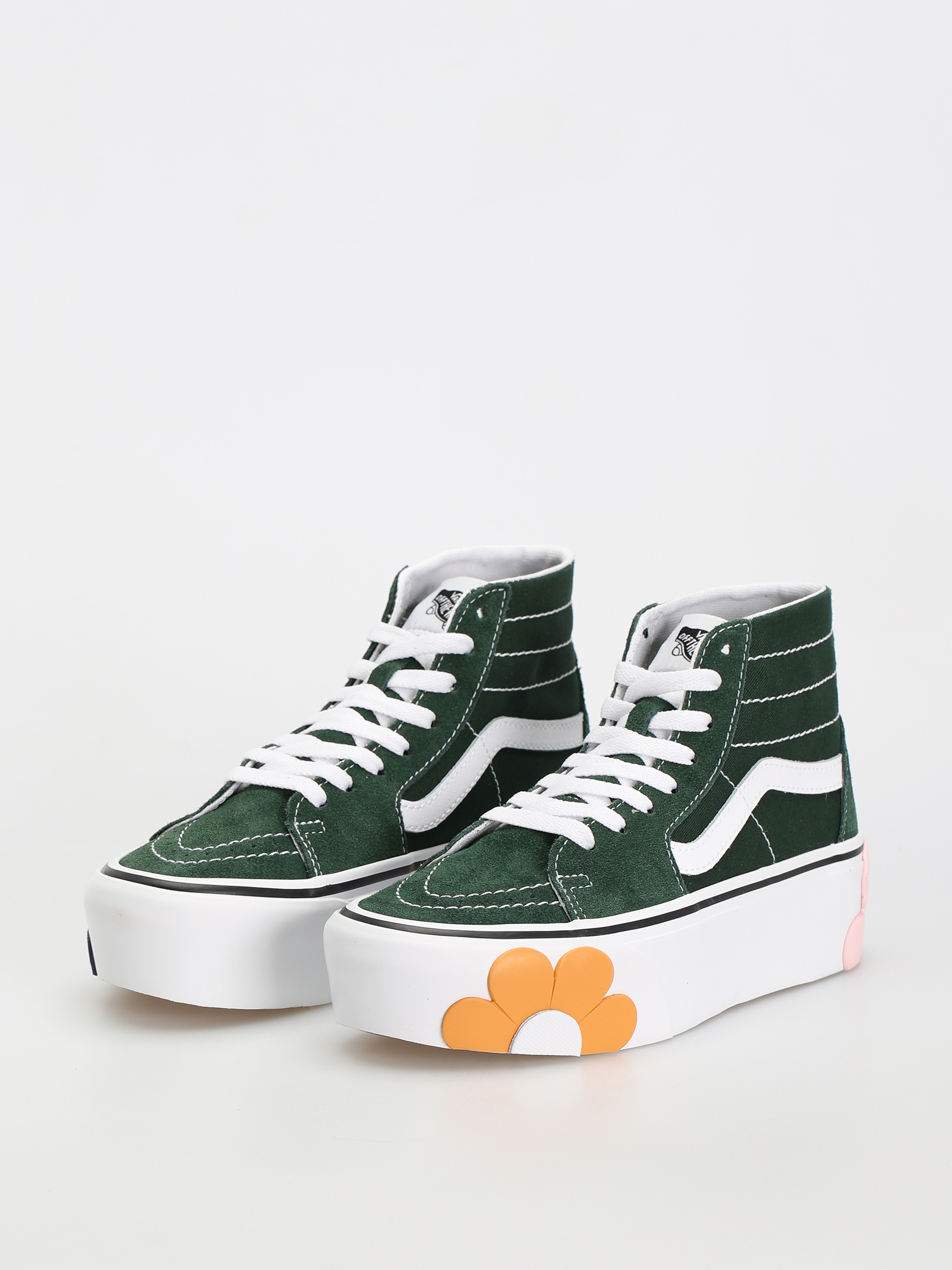 Vans Sk8 Hi Tapered Stackform Osf Shoes (green/multi)