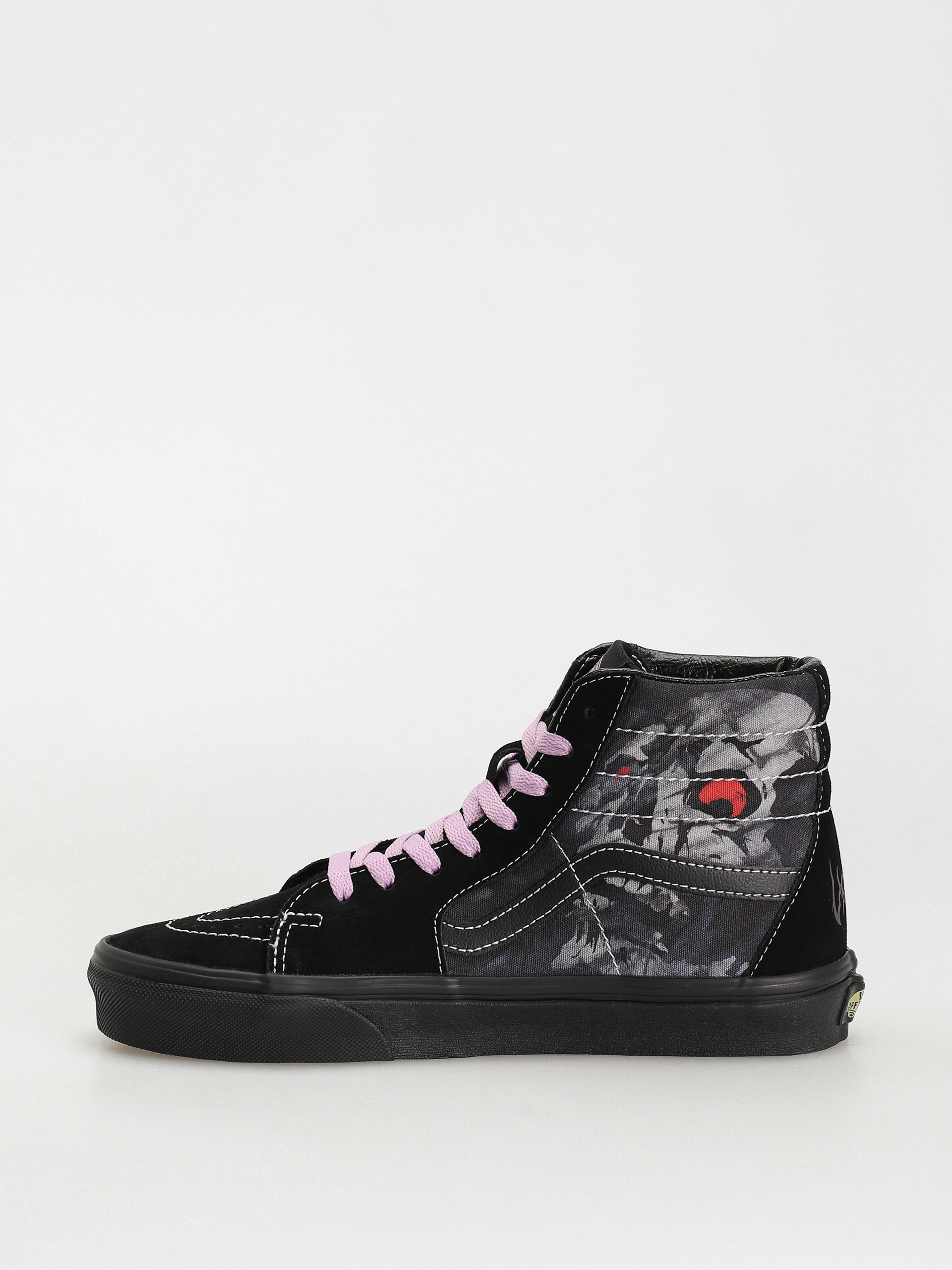 Vans Sk8 Hi Shoes (midnight shift black/black)