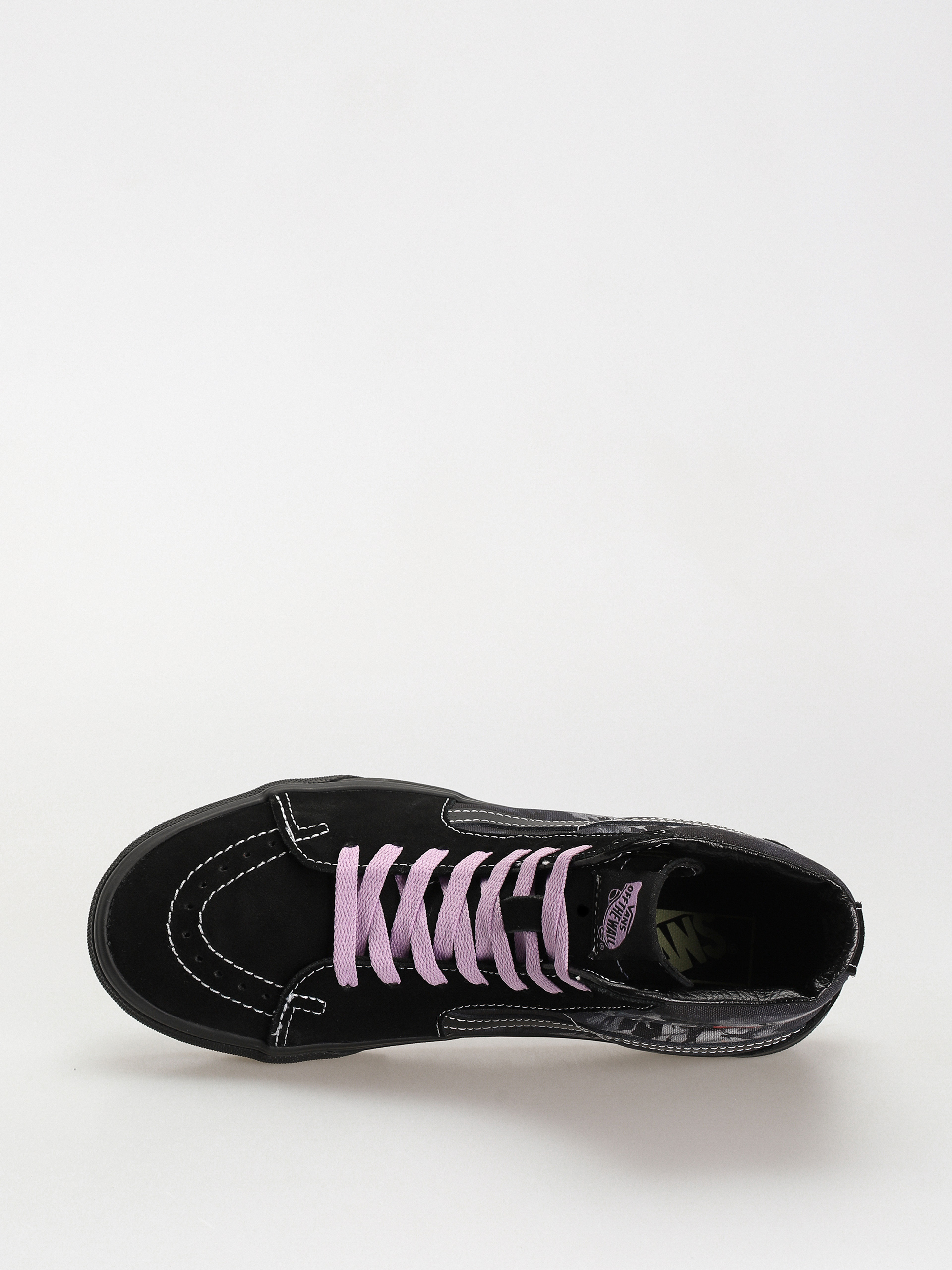 Vans Sk8 Hi Shoes (midnight shift black/black)