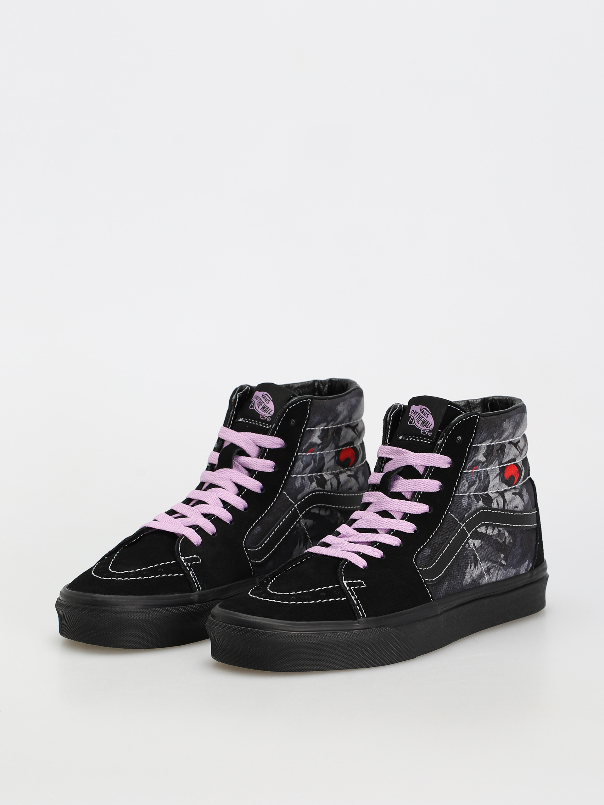 Vans Sk8 Hi Shoes (midnight shift black/black)
