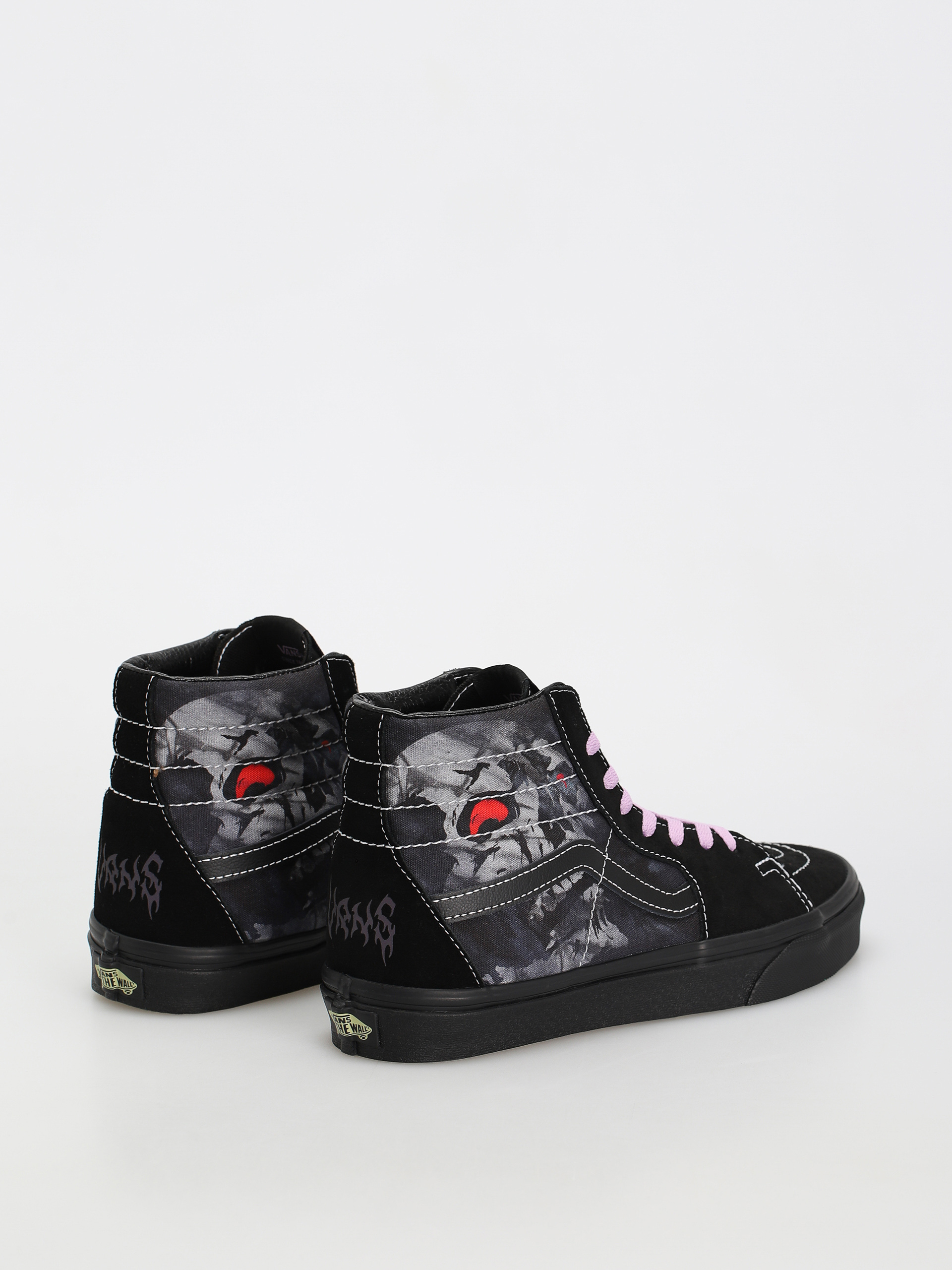 Vans Sk8 Hi Shoes (midnight shift black/black)