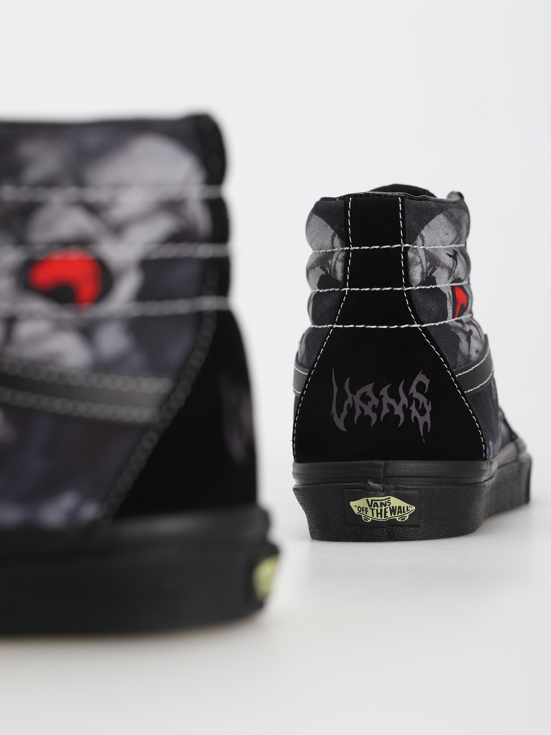 Vans Sk8 Hi Shoes (midnight shift black/black)