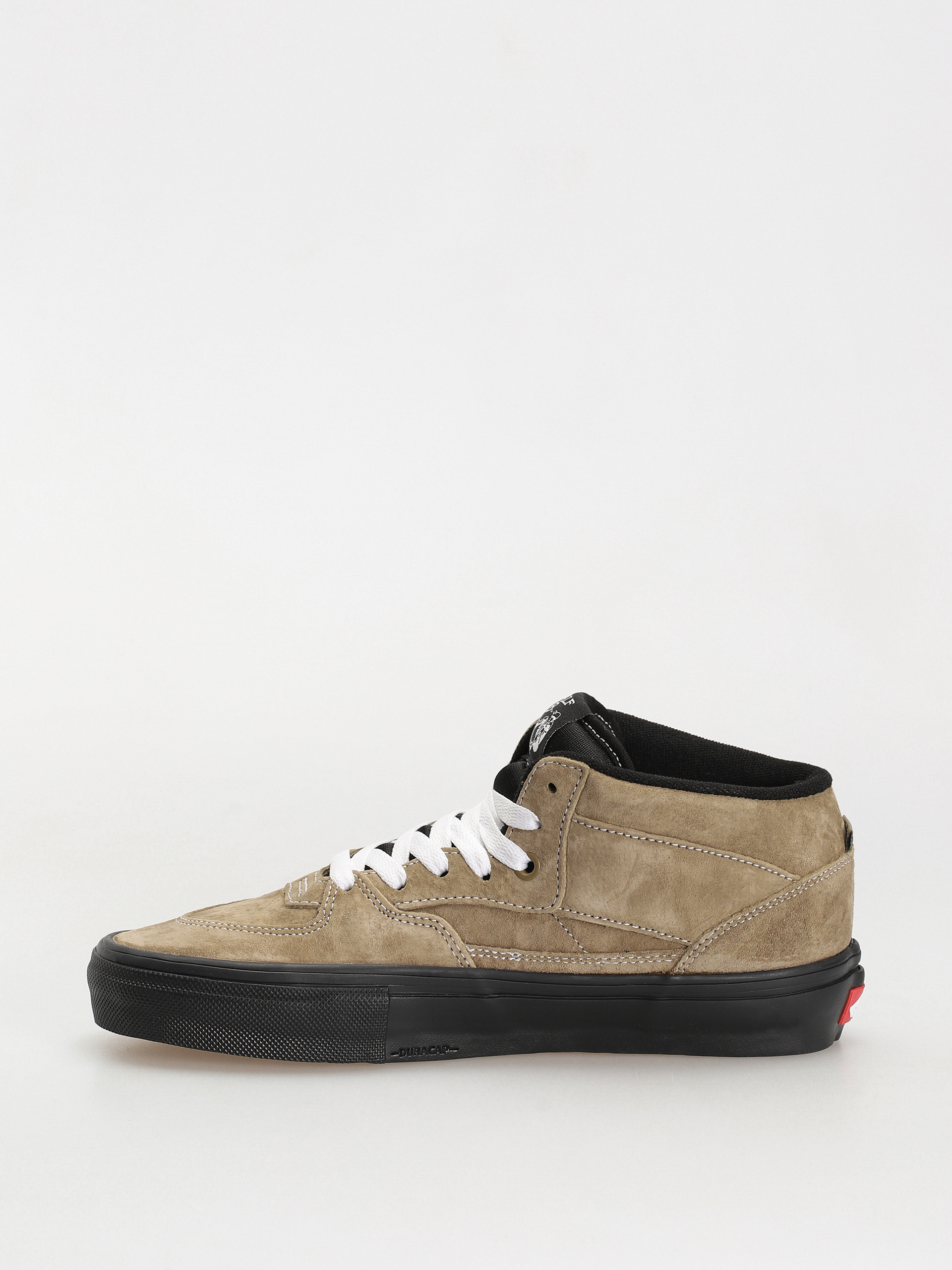 Vans Skate Half Cab Shoes (pig suede olive/black)