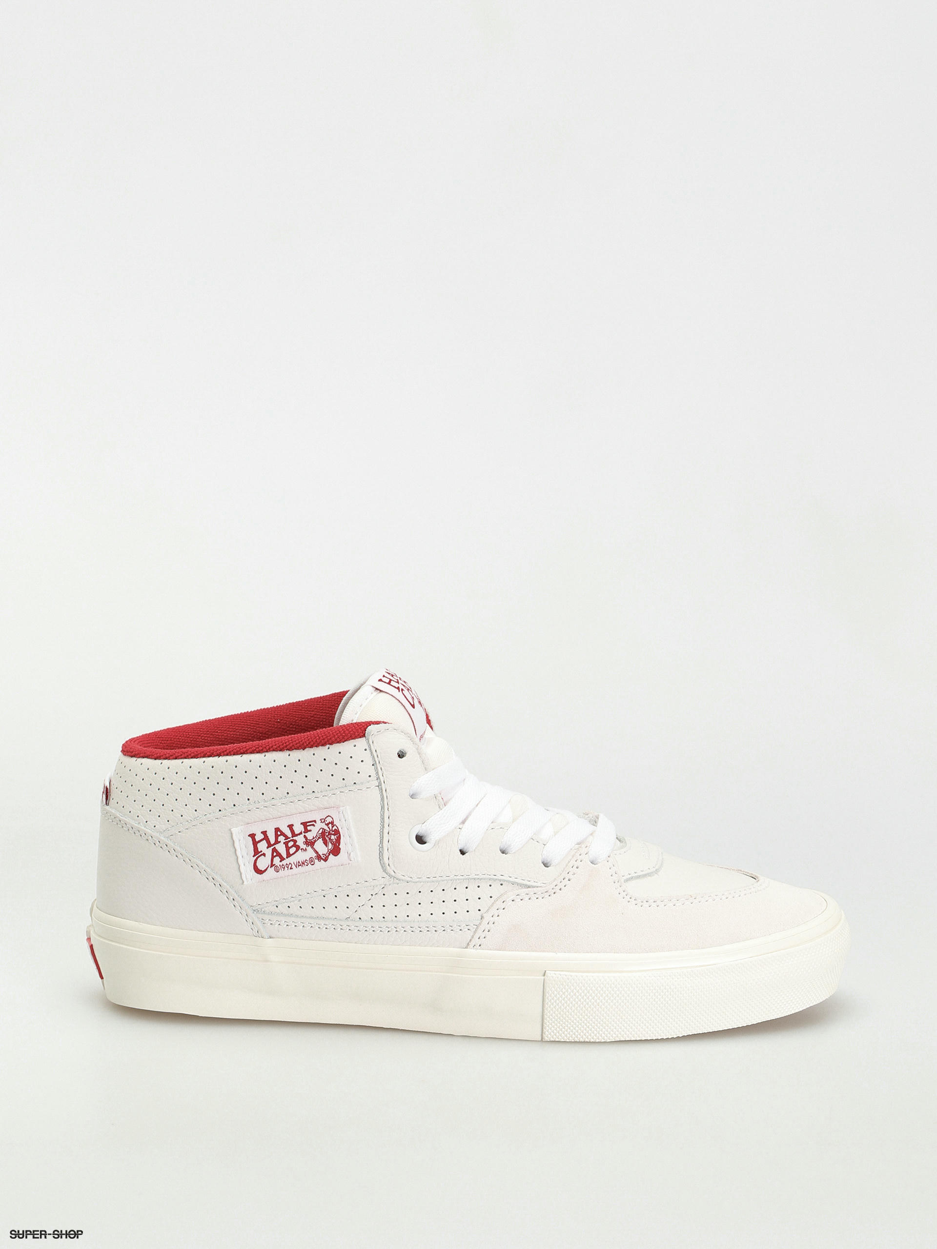 Vans half cab deals pro black white red