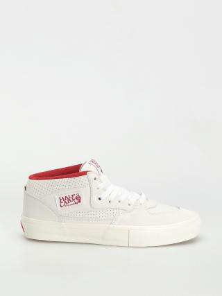Vans Skate Half Cab Shoes (vintage sport white/red)