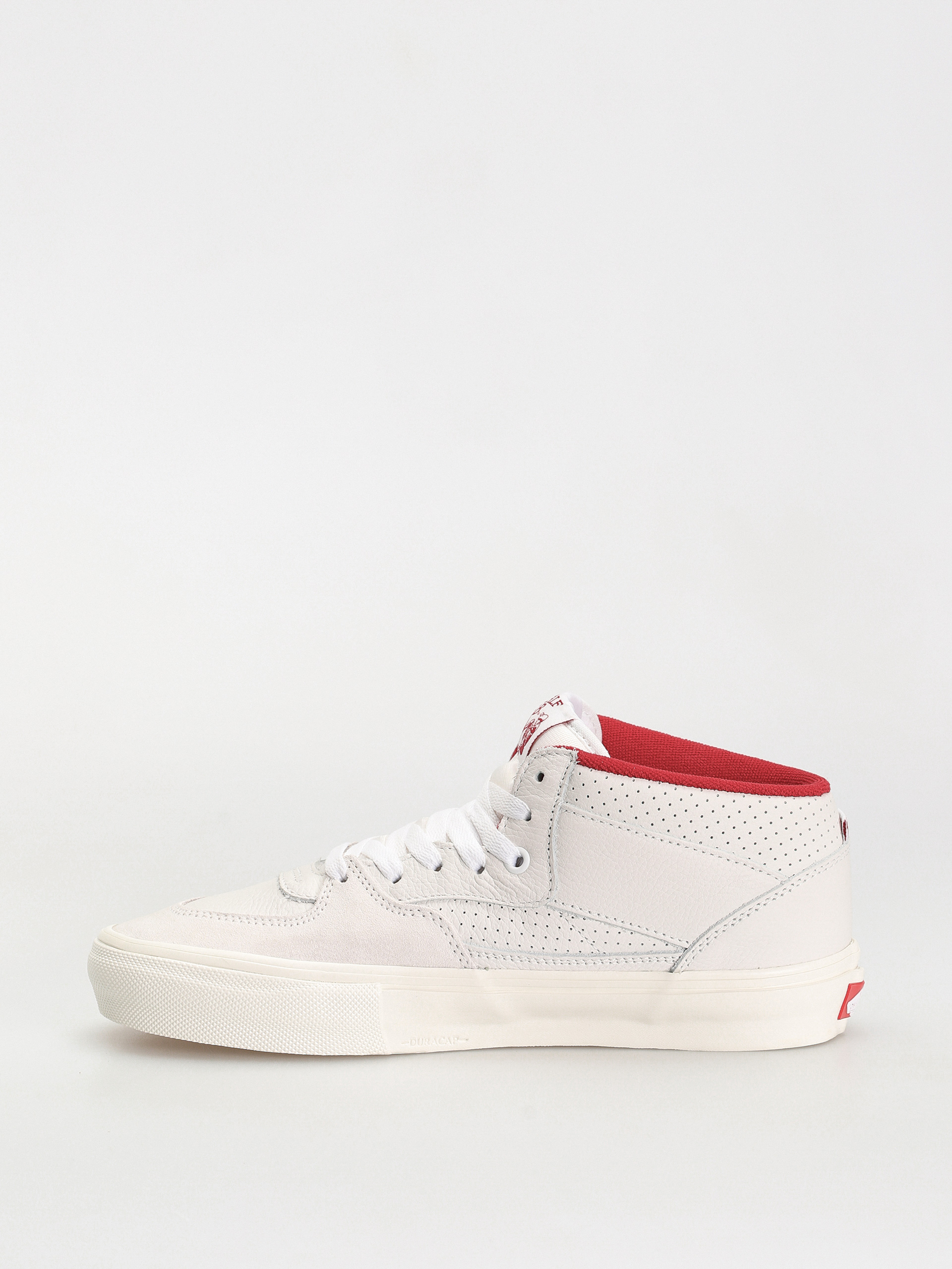 Vans Skate Half Cab Shoes (vintage sport white/red)