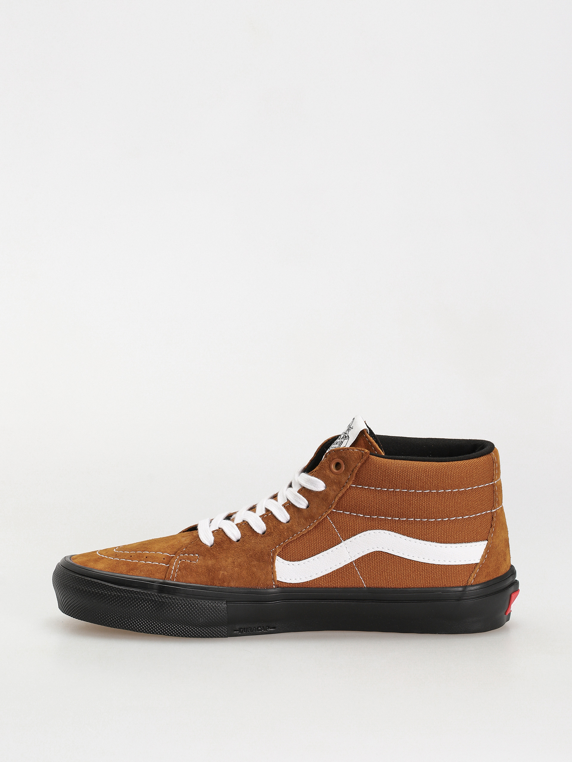 Vans Skate Grosso Mid Shoes (pig suede brown/black)