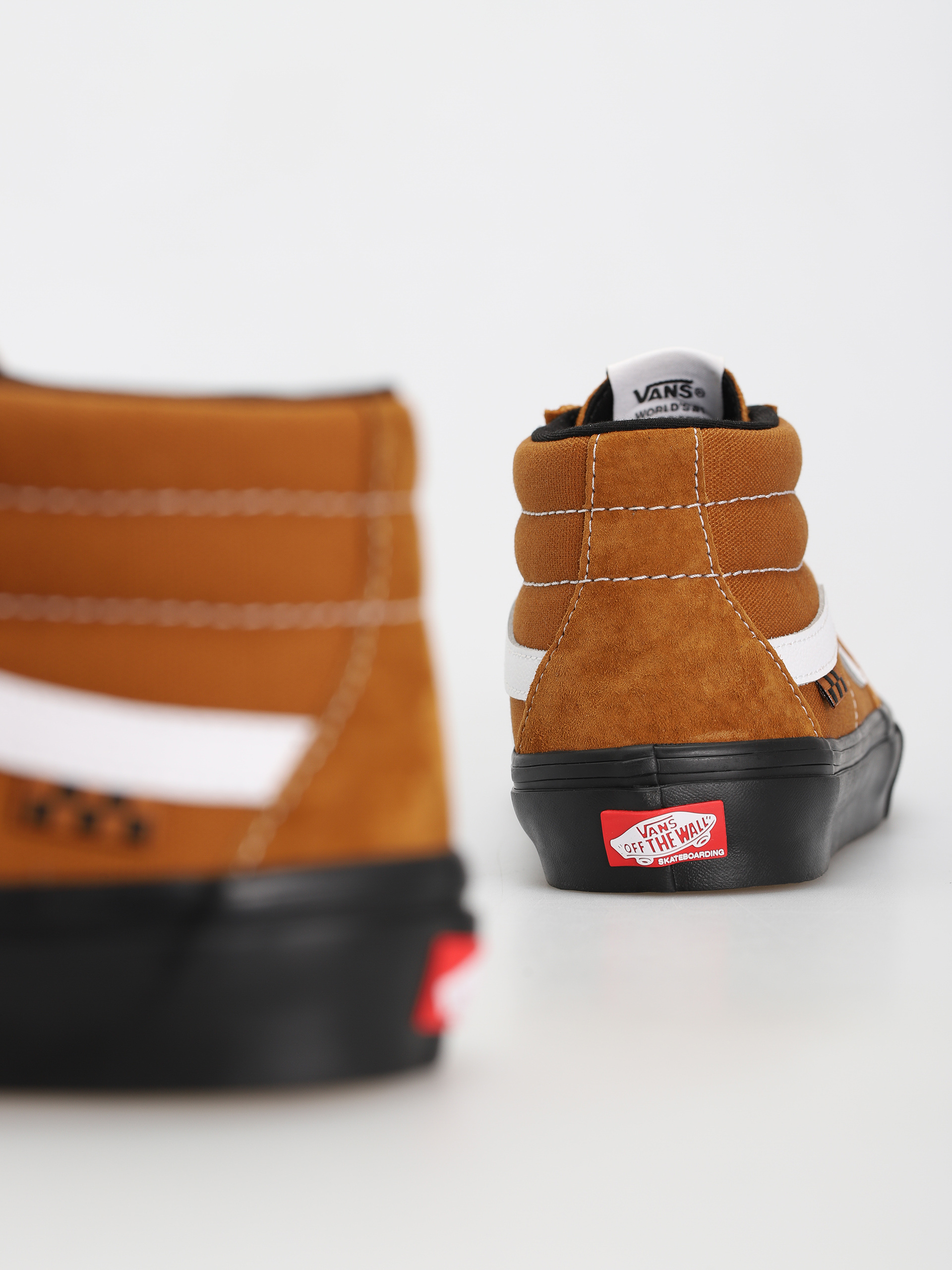 Vans Skate Grosso Mid Shoes (pig suede brown/black)