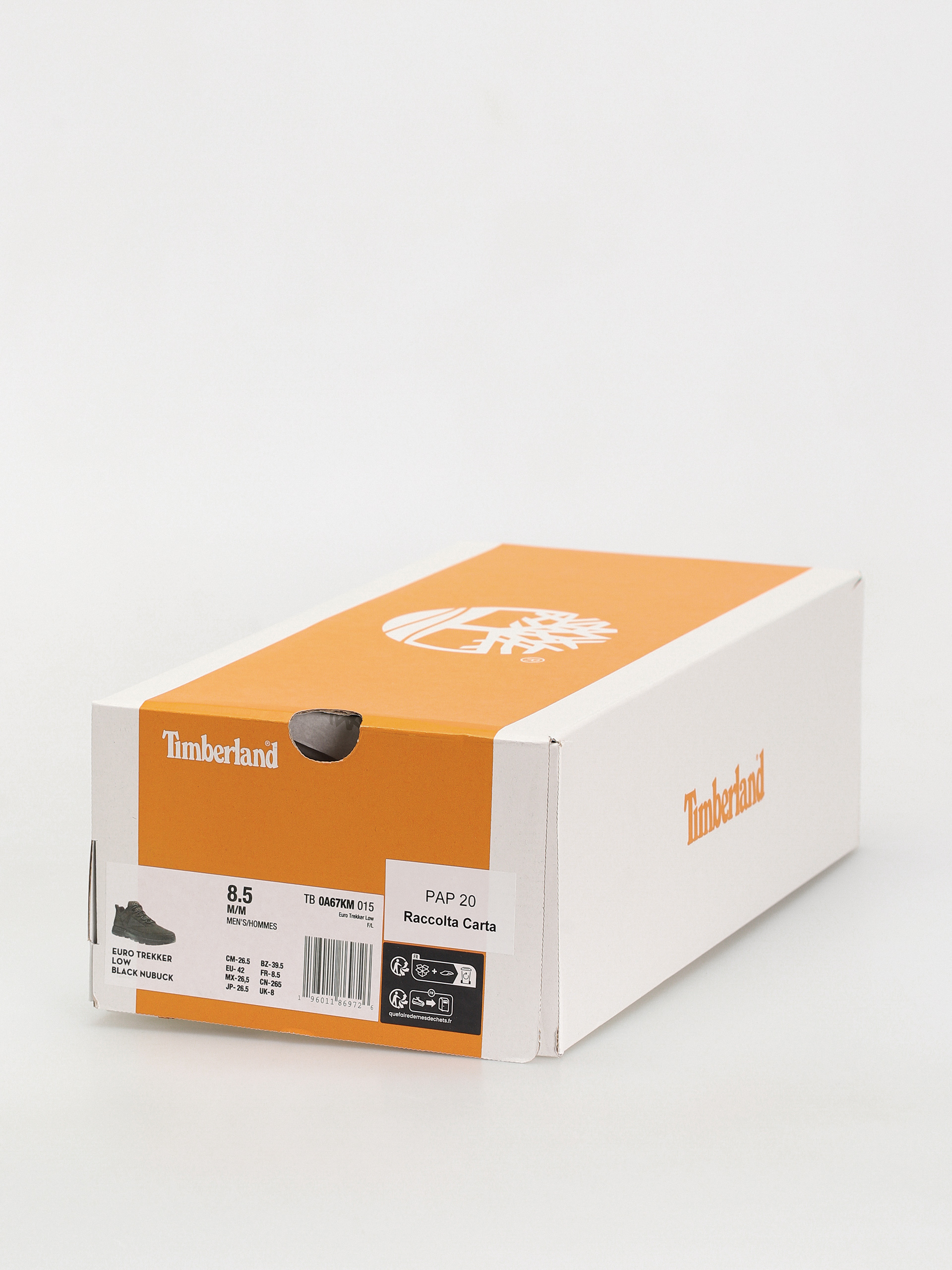 Timberland Euro Trekker Low F/L Shoes (black nubuck)