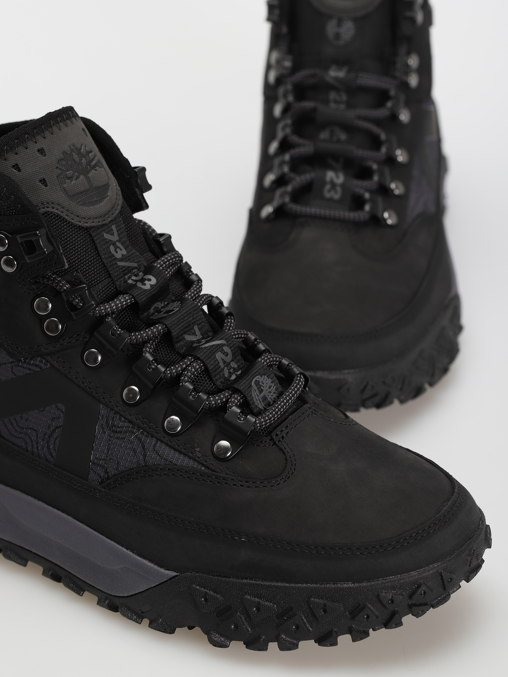 Timberland Gs Motion 6 Mid F/L Wp Shoes (black nubuck)