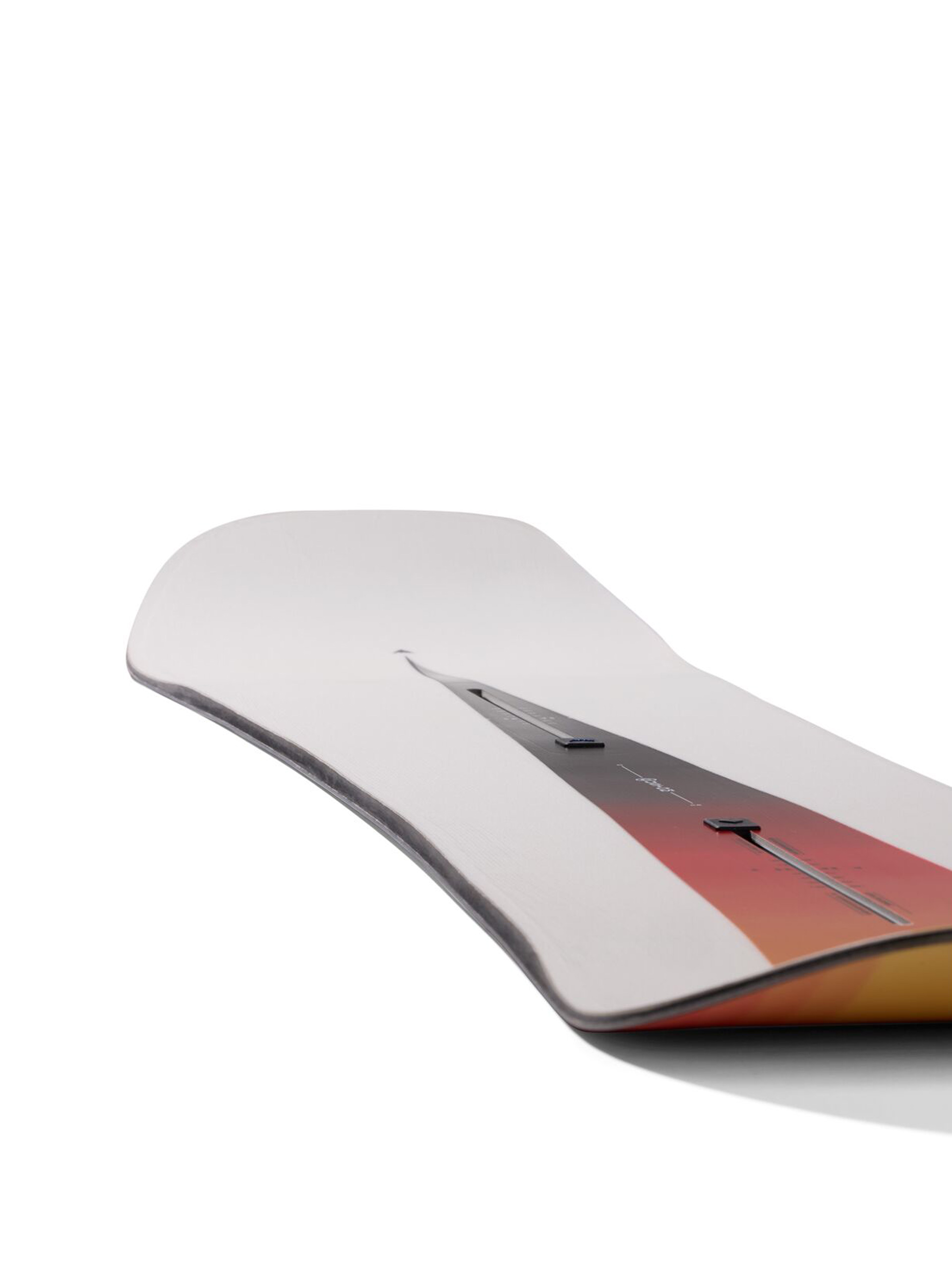 Burton Custom Snowboard - white, orange, multicolor