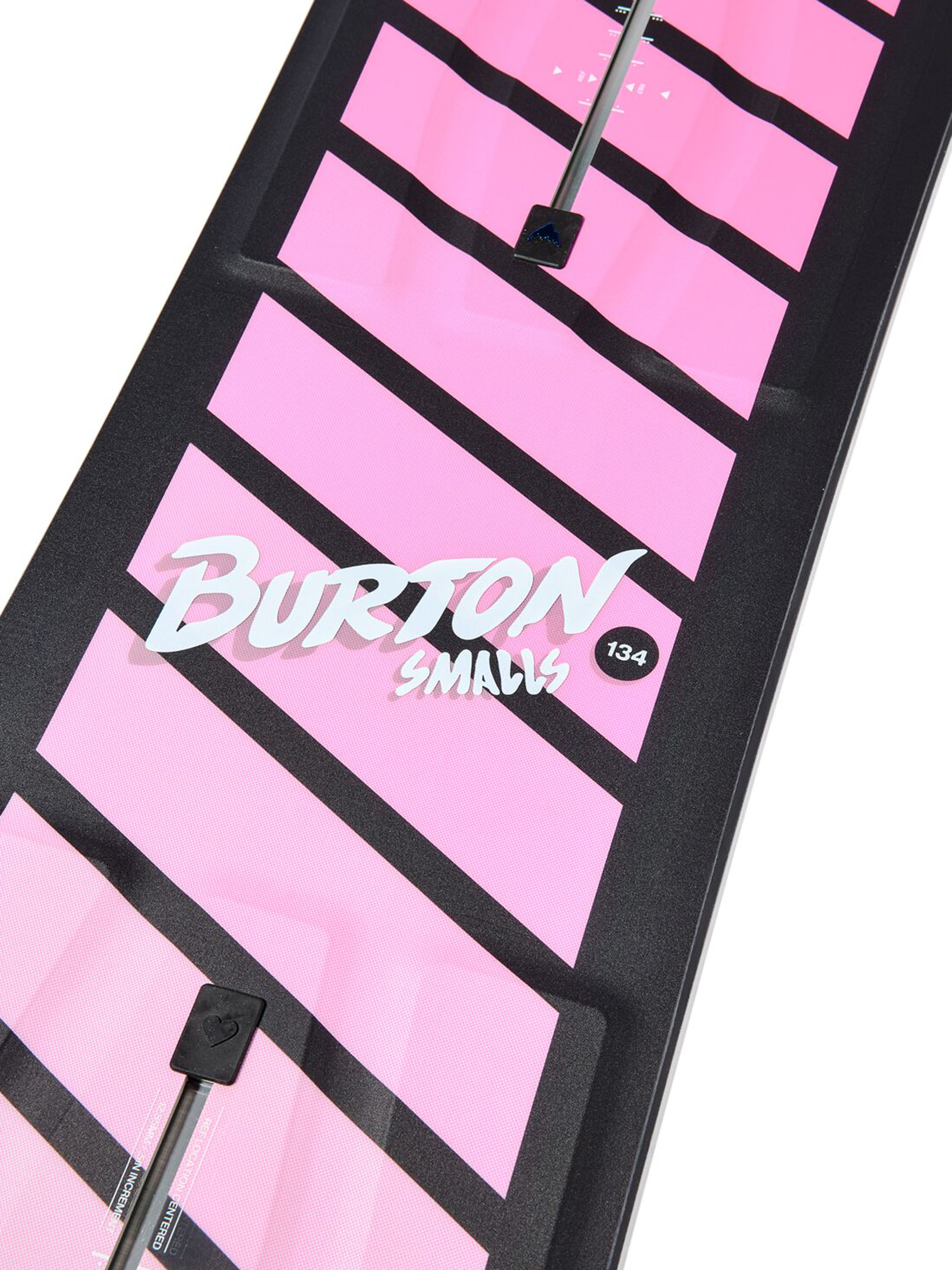 Burton Smalls JR Snowboard - black, pink, multicolor