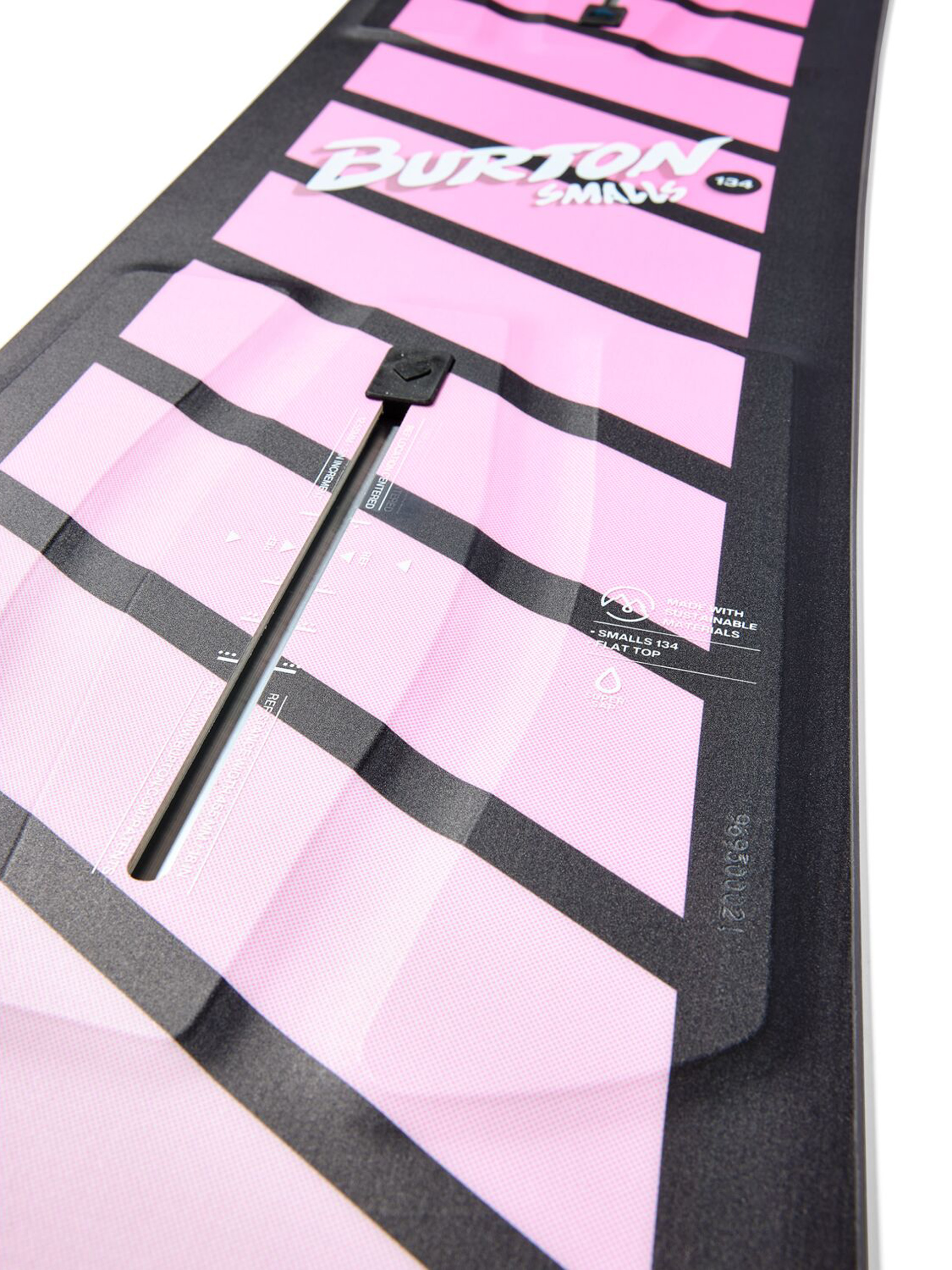 Burton Smalls JR Snowboard - black, pink, multicolor