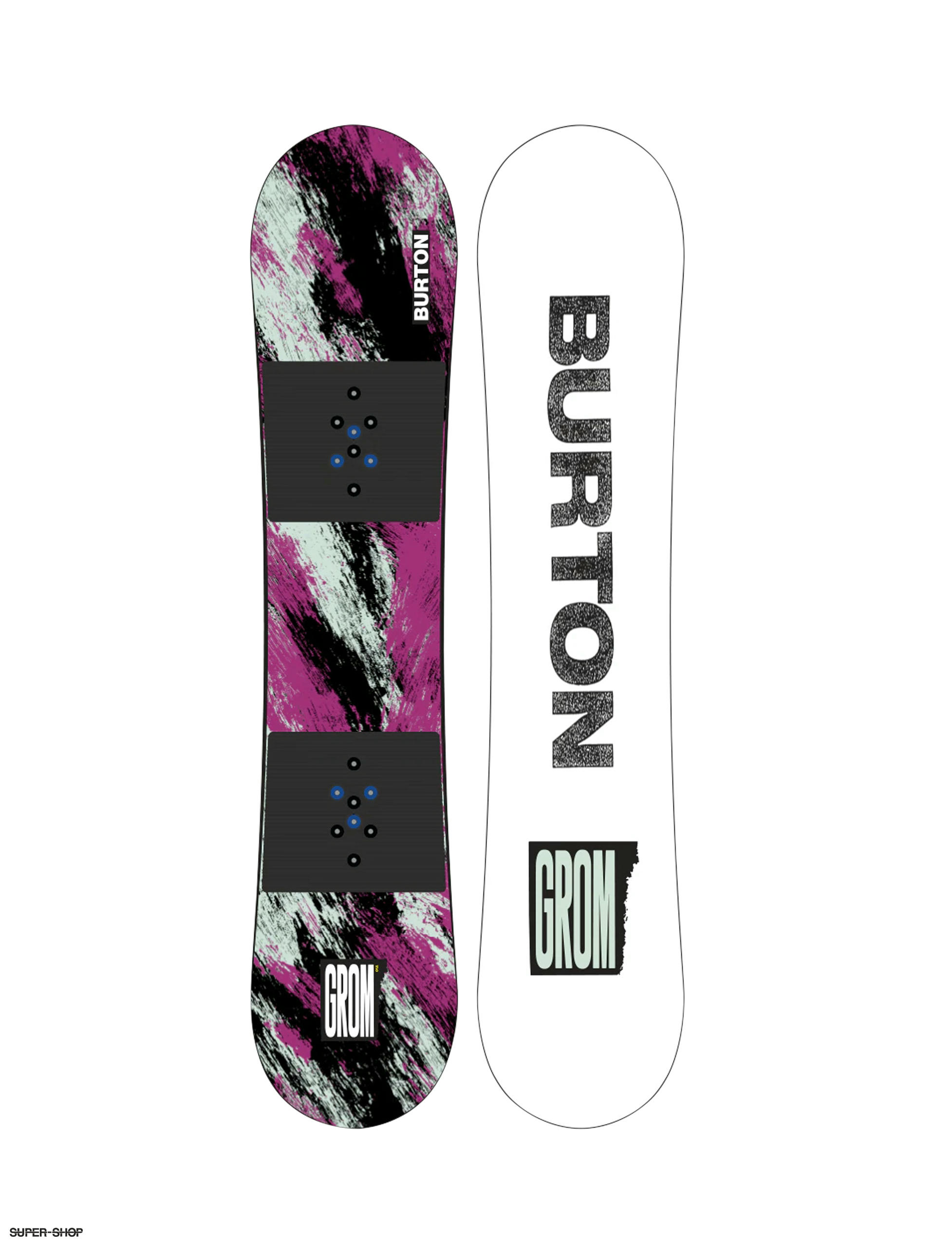 Burton Grom JR Snowboard purple teal