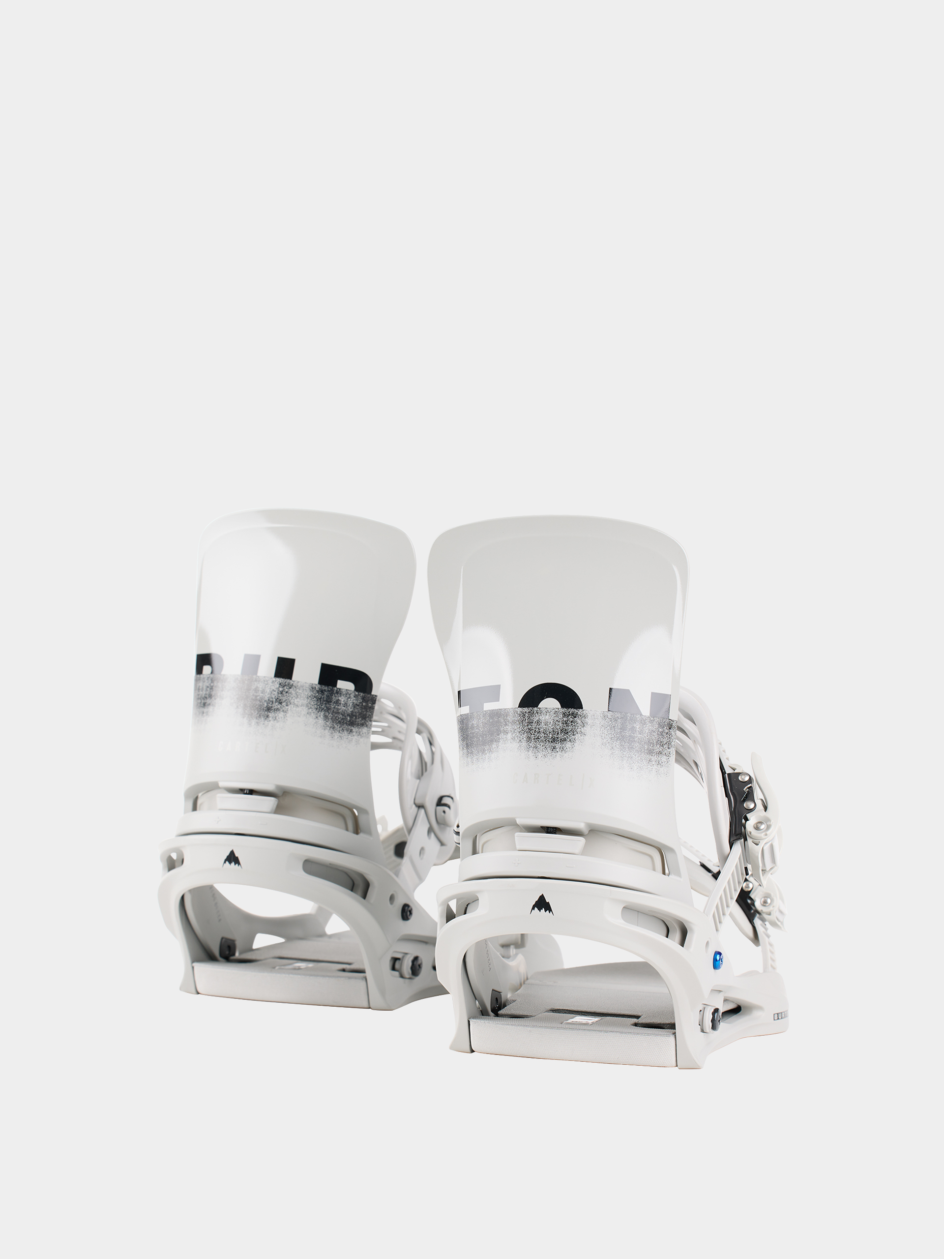 Mens Burton Cartel X Reflex Snowboard bindings (gray/logo)