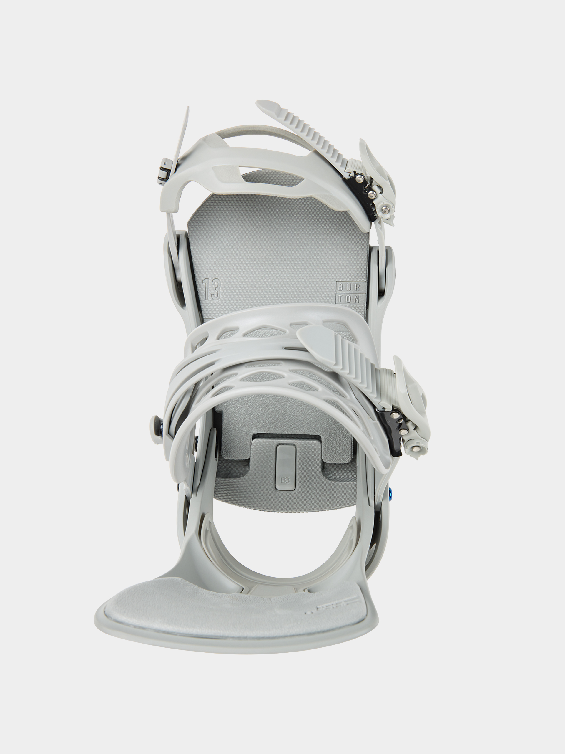 Mens Burton Cartel X Reflex Snowboard bindings (gray/logo)