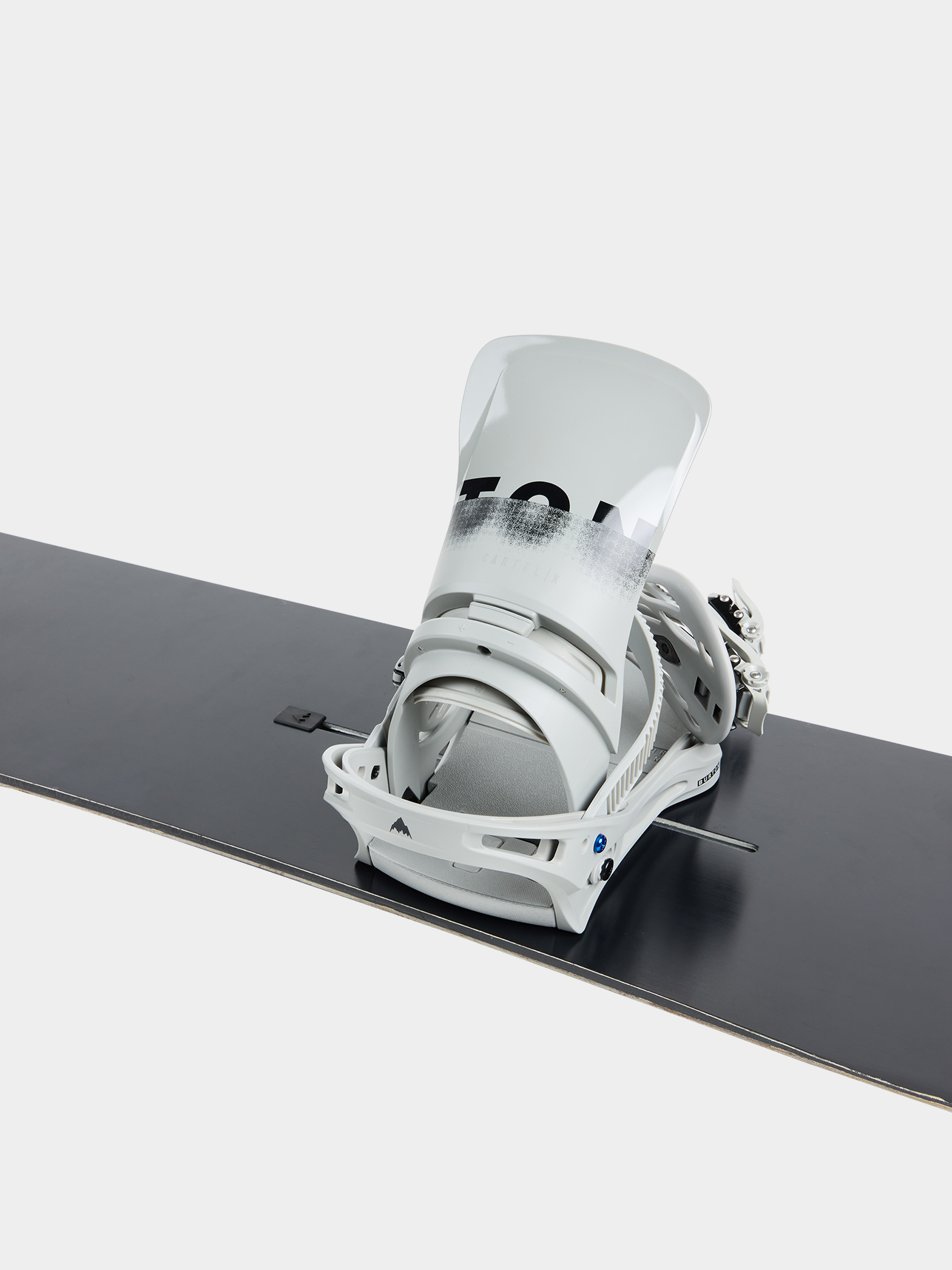 Herren Burton Cartel X Reflex Snowboardbindung (gray/logo)