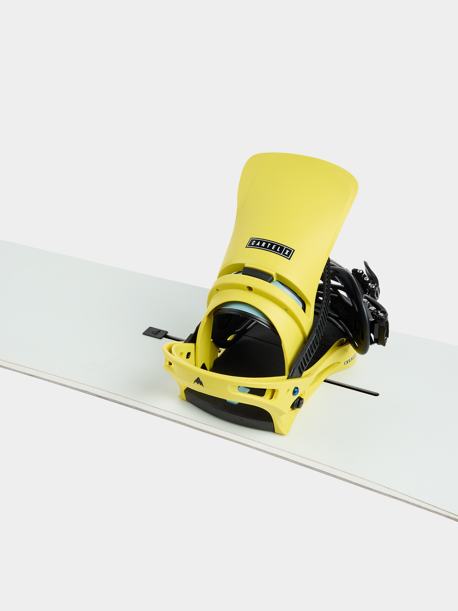 Herren Burton Cartel X Reflex Snowboard bindung (sulfur)