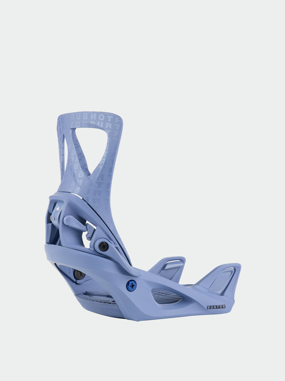 Womens Burton Step On Reflex Snowboard bindings (slate blue/logo)