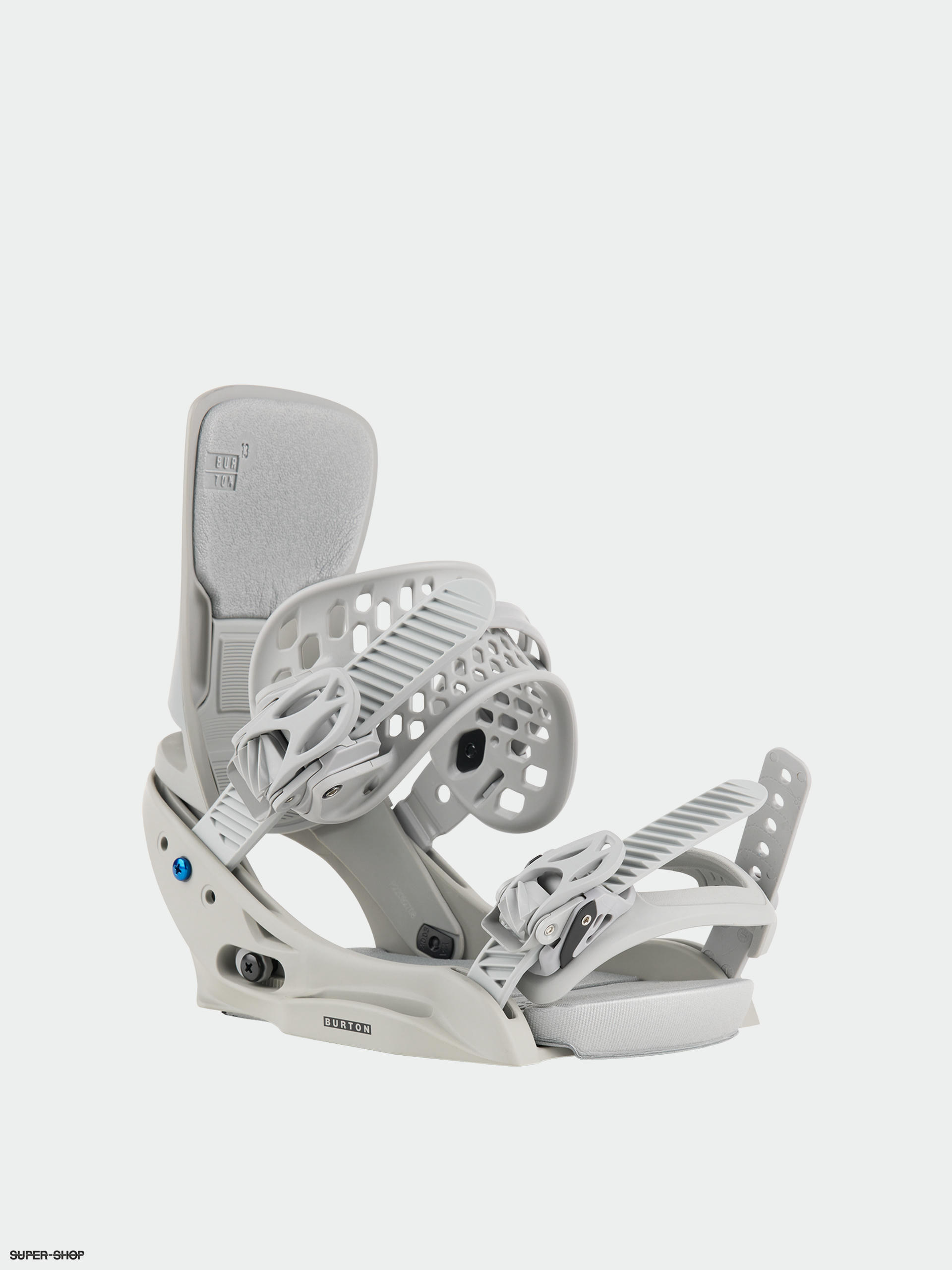 Burton Lexa X EST Snowboard bindings Wmn gray logo