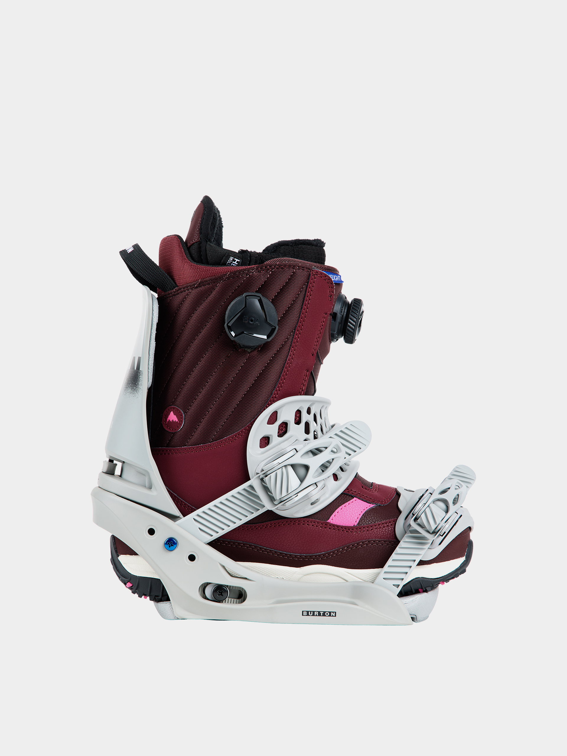 Damen Burton Lexa X EST Snowboardbindung (gray/logo)