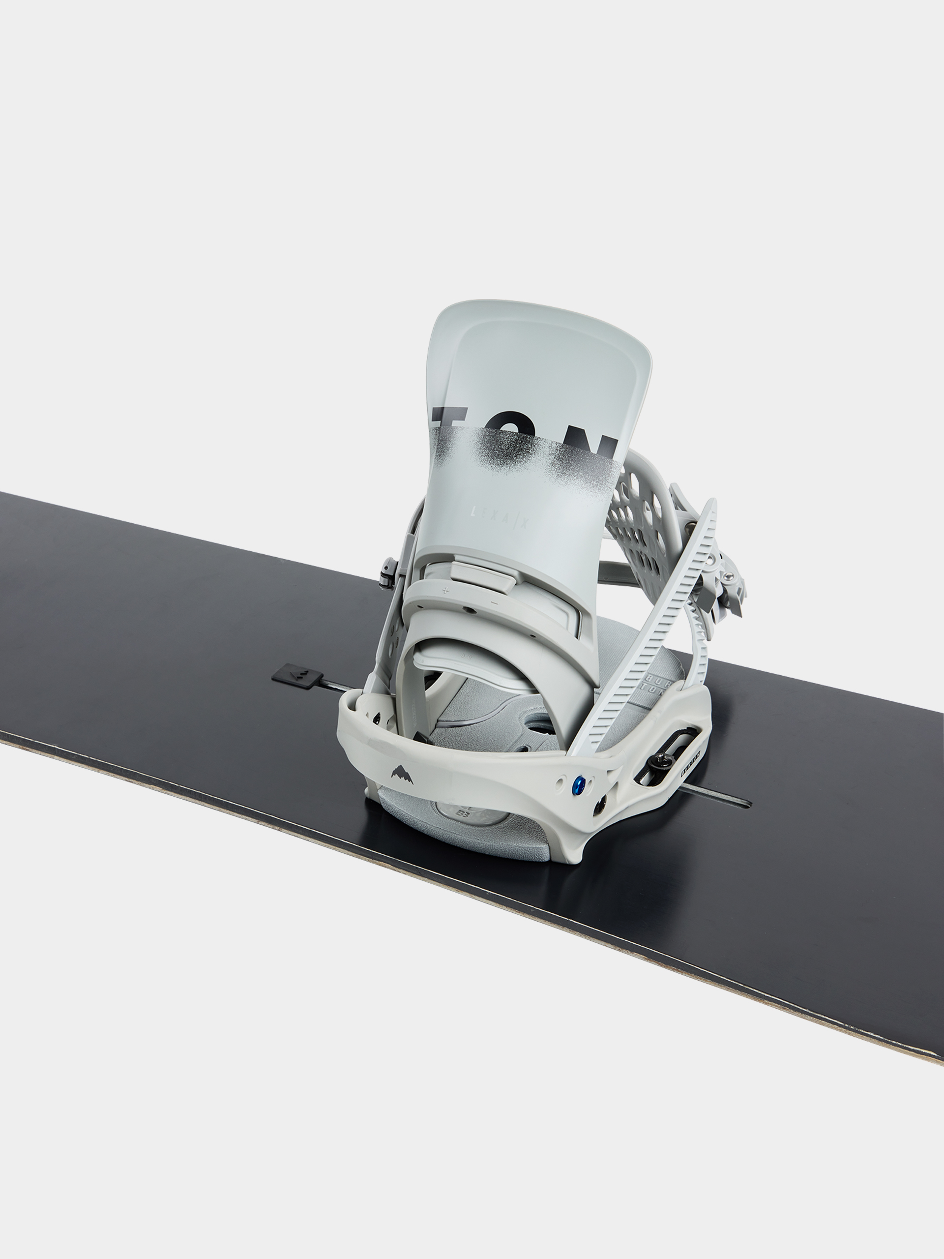 Womens Burton Lexa X EST Snowboard bindings (gray/logo)