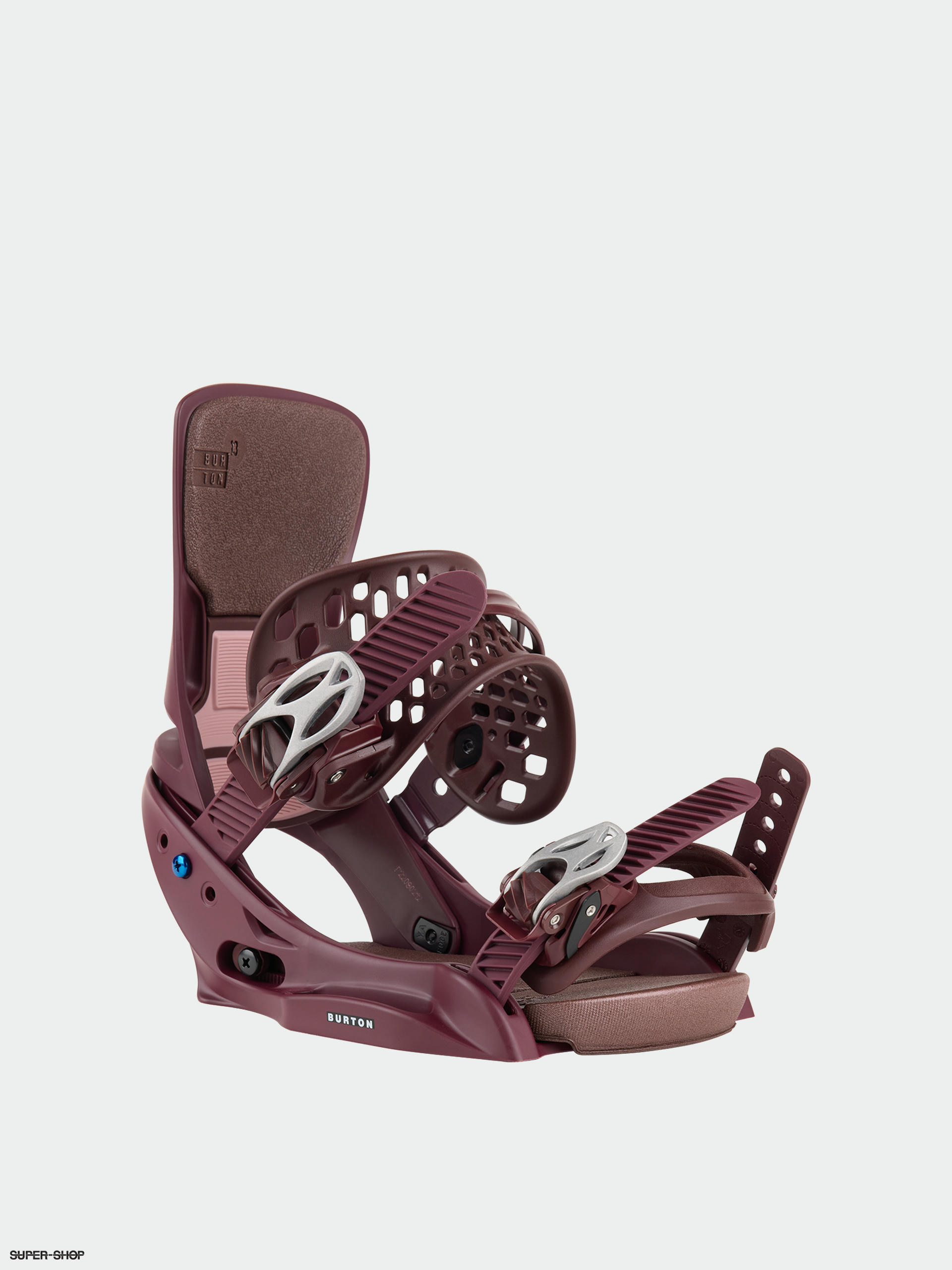 Womens Burton Lexa X EST Snowboard bindings almandine