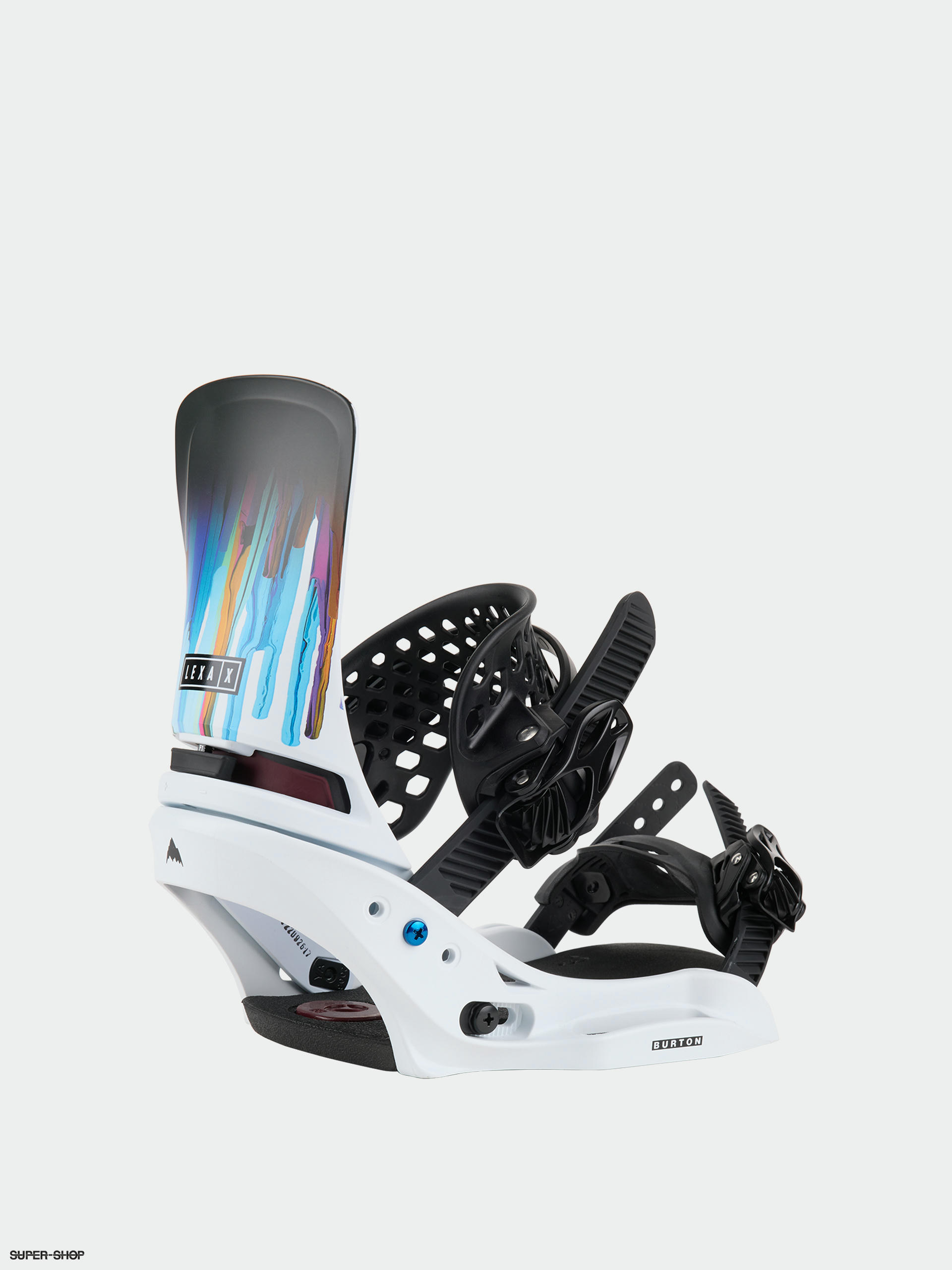 Burton Lexa X EST Snowboard bindings Wmn (white/graphic)