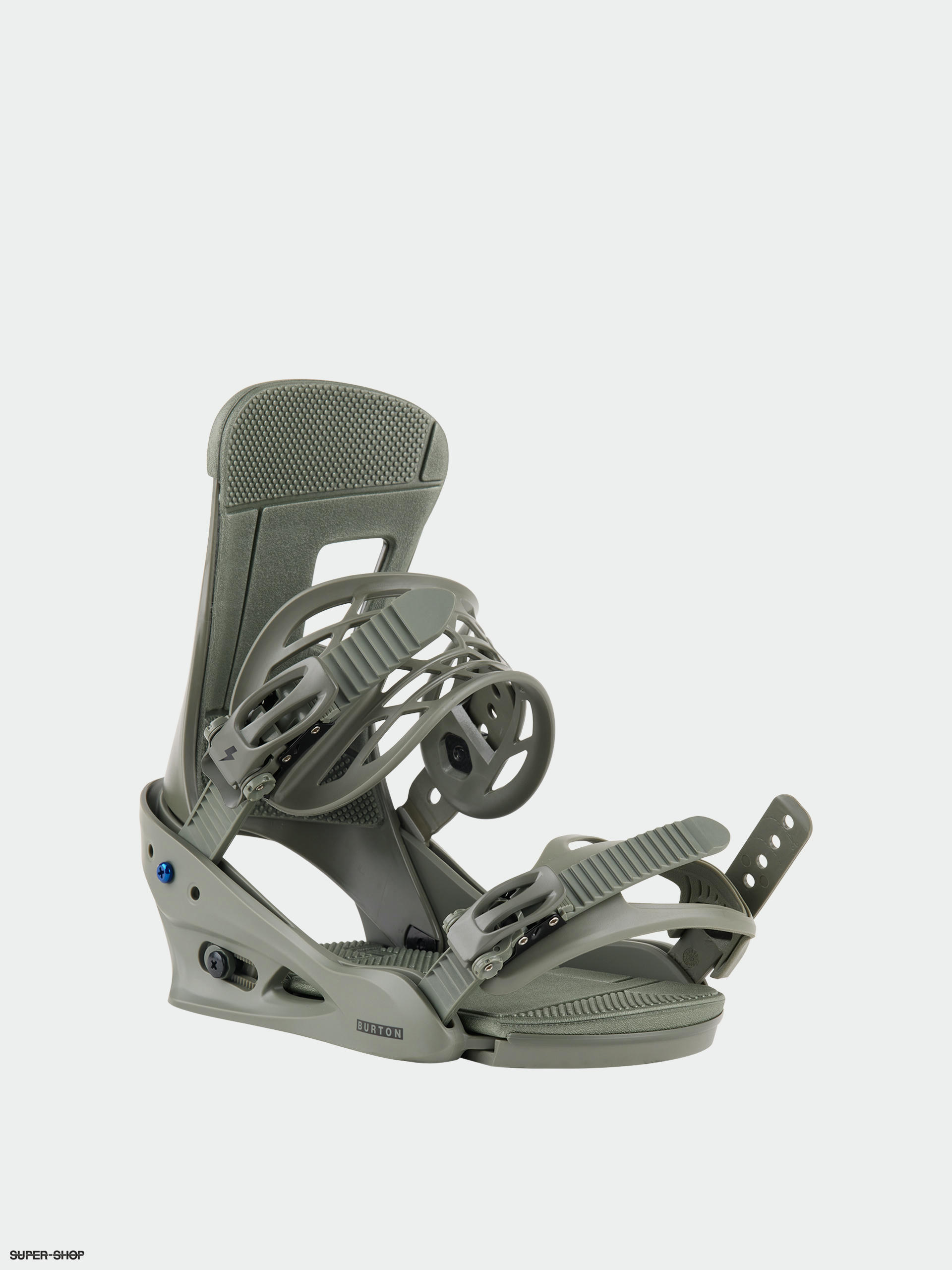 Mens Burton Freestyle Reflex Snowboard bindings forest moss