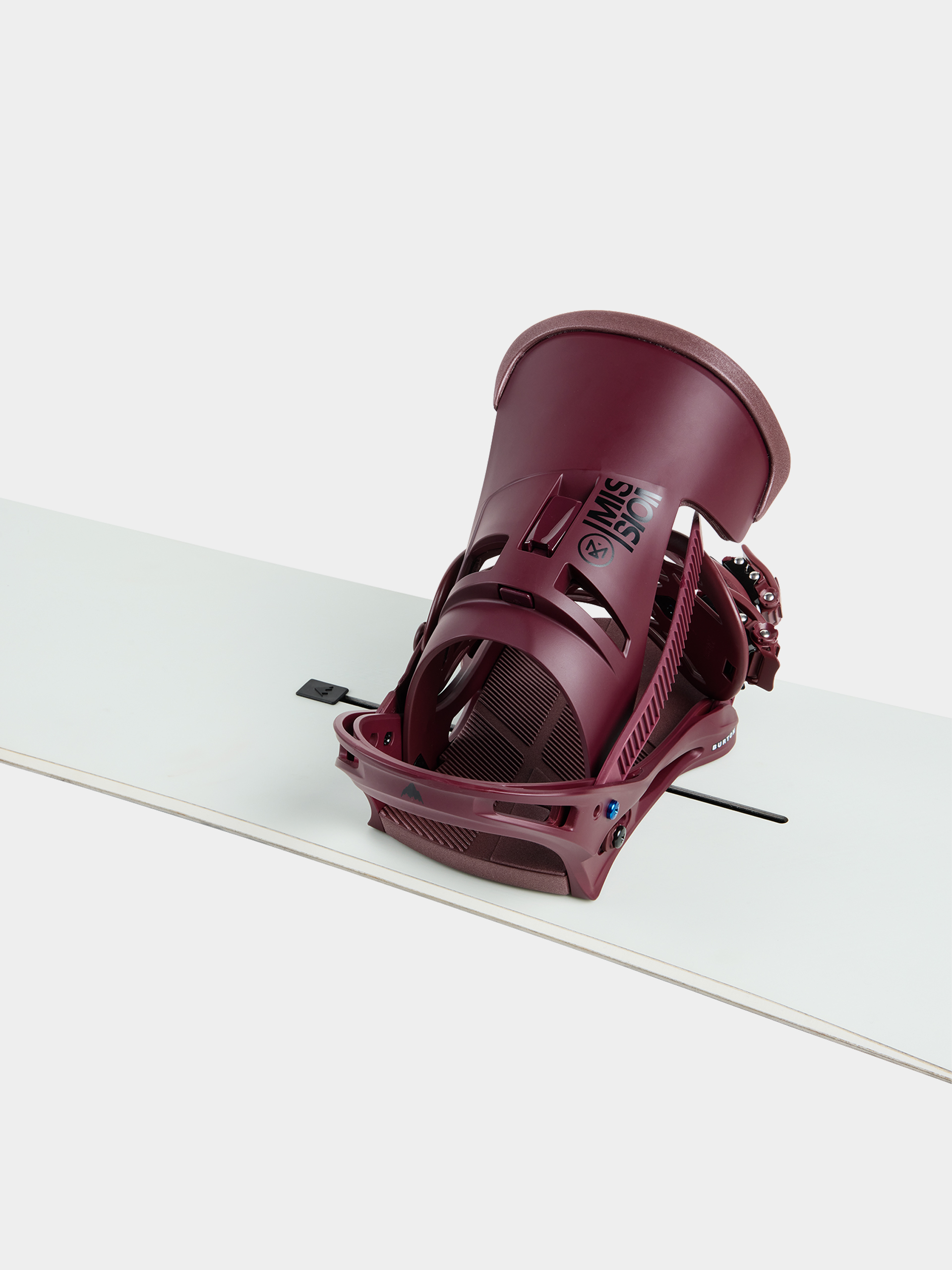 Mens Burton Mission Reflex Snowboard bindings (almandine)