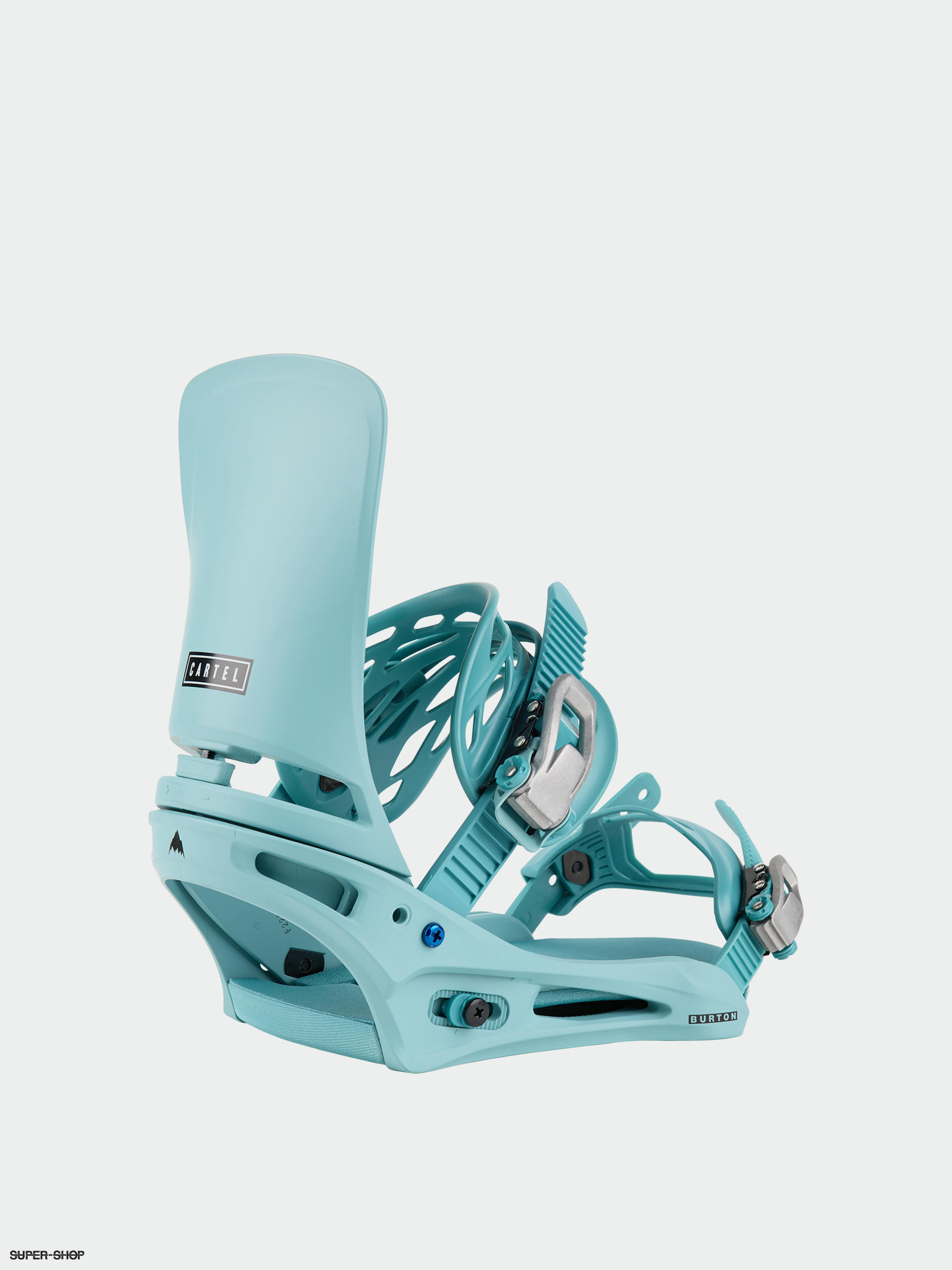 Mens Burton Cartel Reflex Snowboard bindings rock lichen