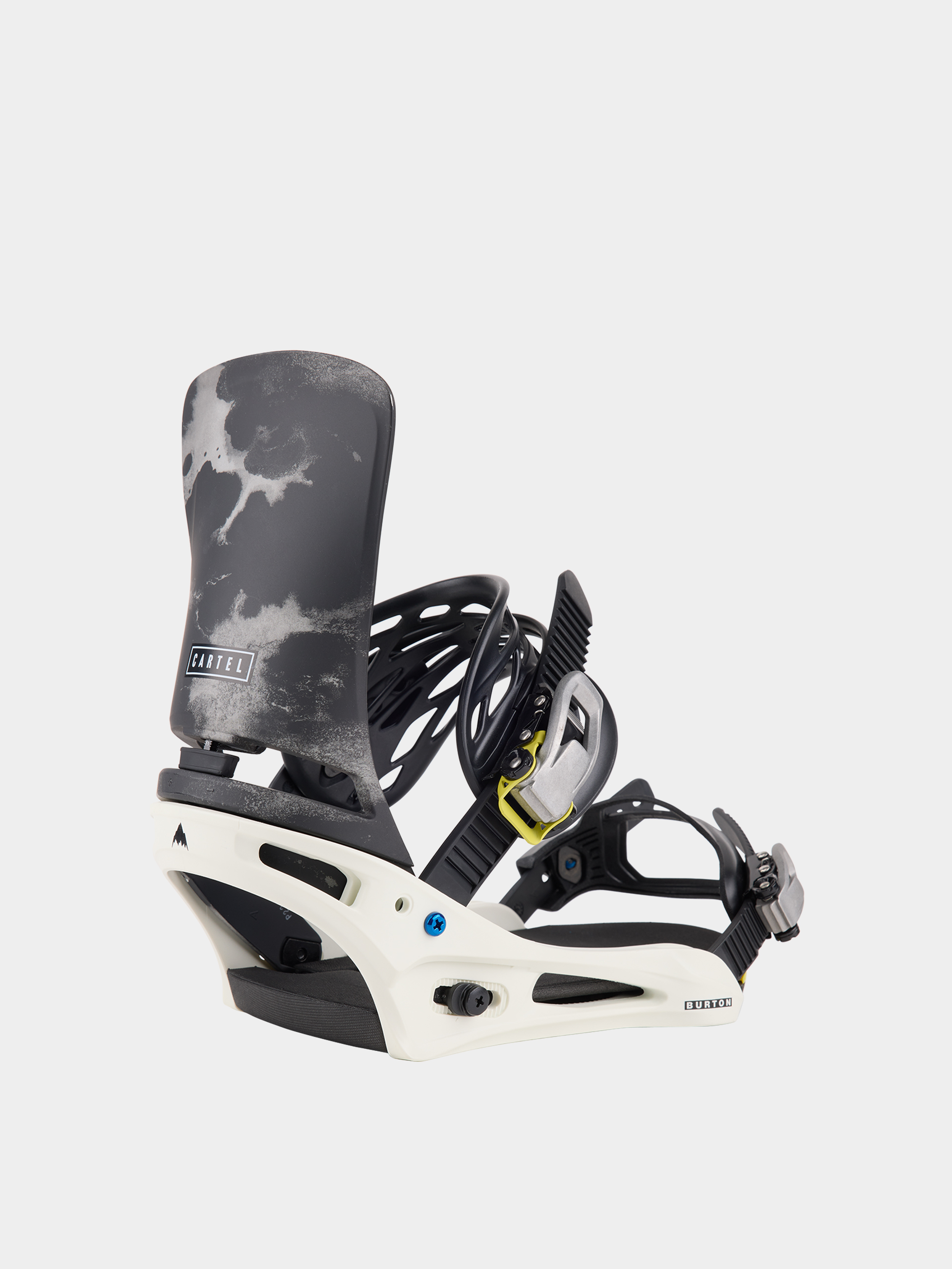 Herren Burton Cartel Reflex Snowboardbindung (white/graphic)