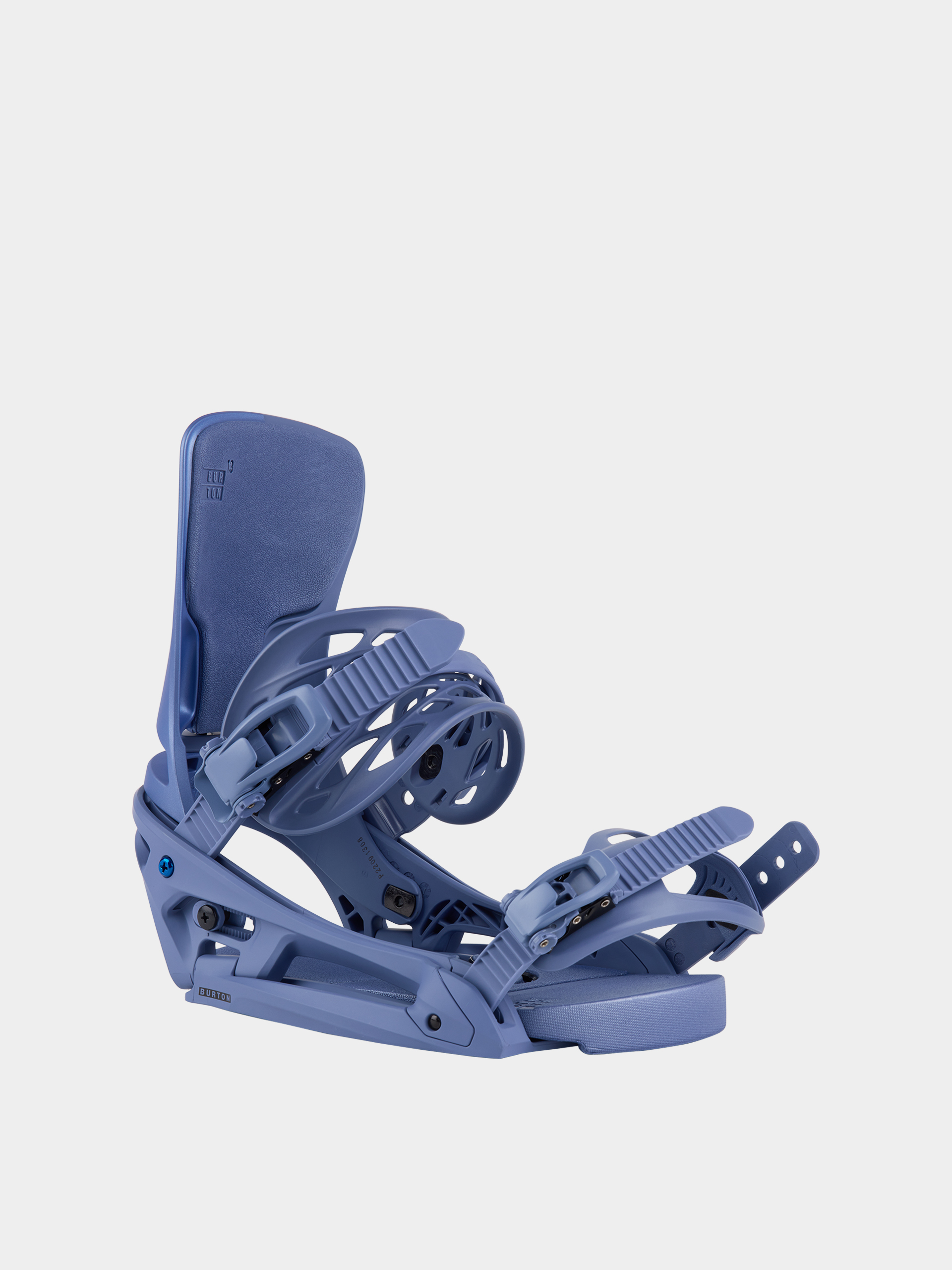 Herren Burton Cartel Est Snowboardbindung (slate blue/logo)