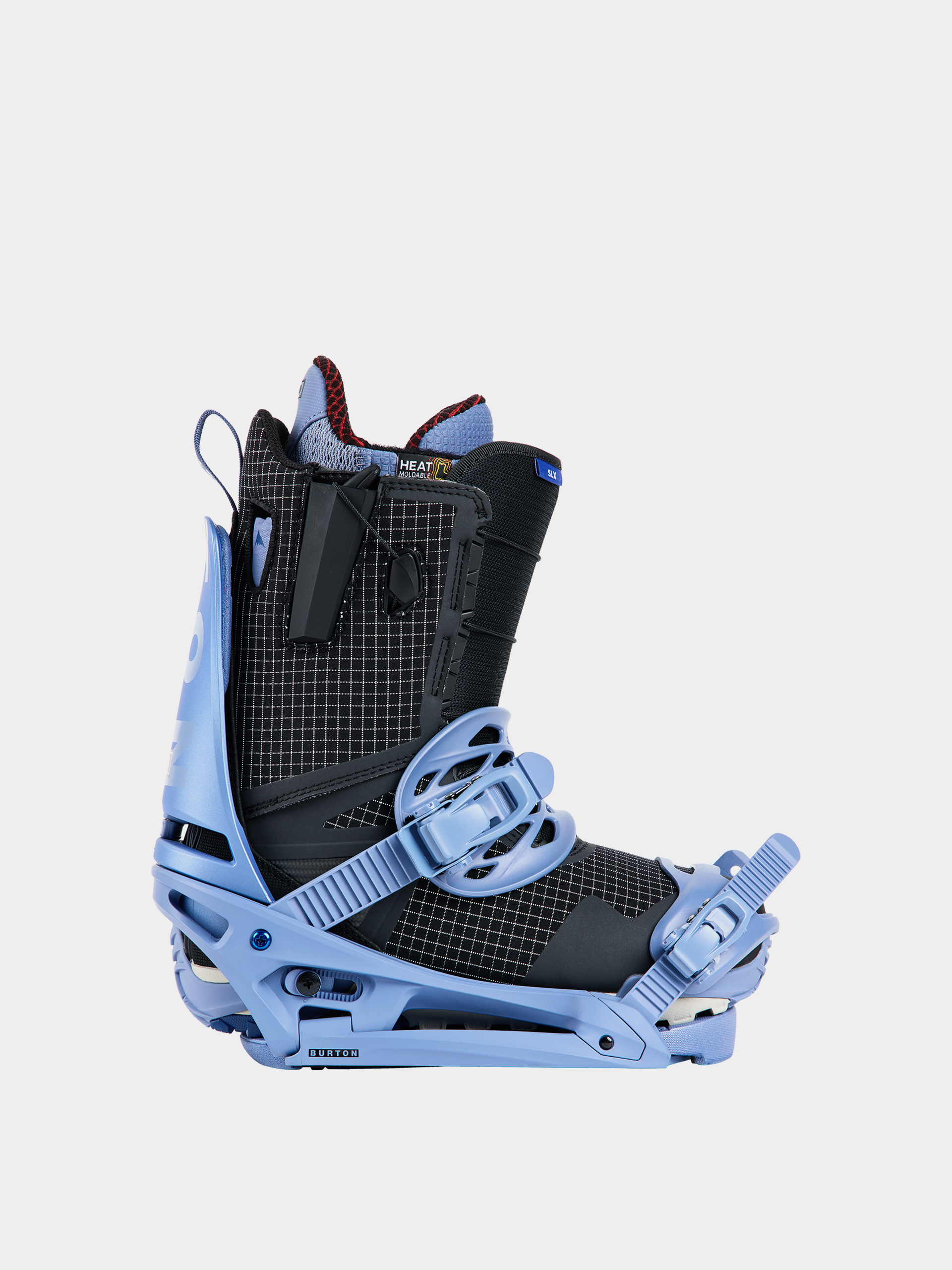 Mens Burton Cartel Est Snowboard bindings (slate blue/logo)