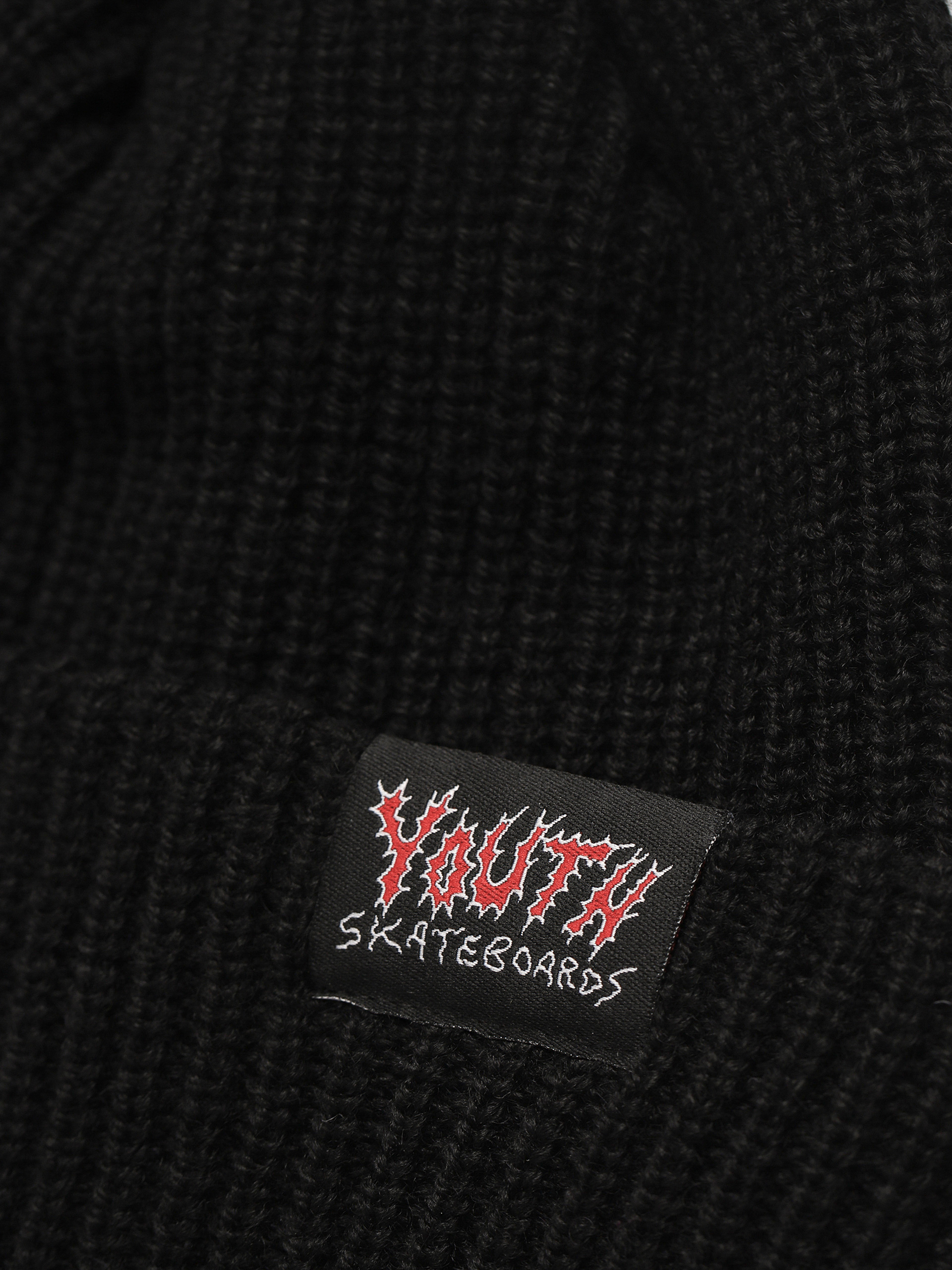 Youth Skateboards Bummers Logo Beanie (black)