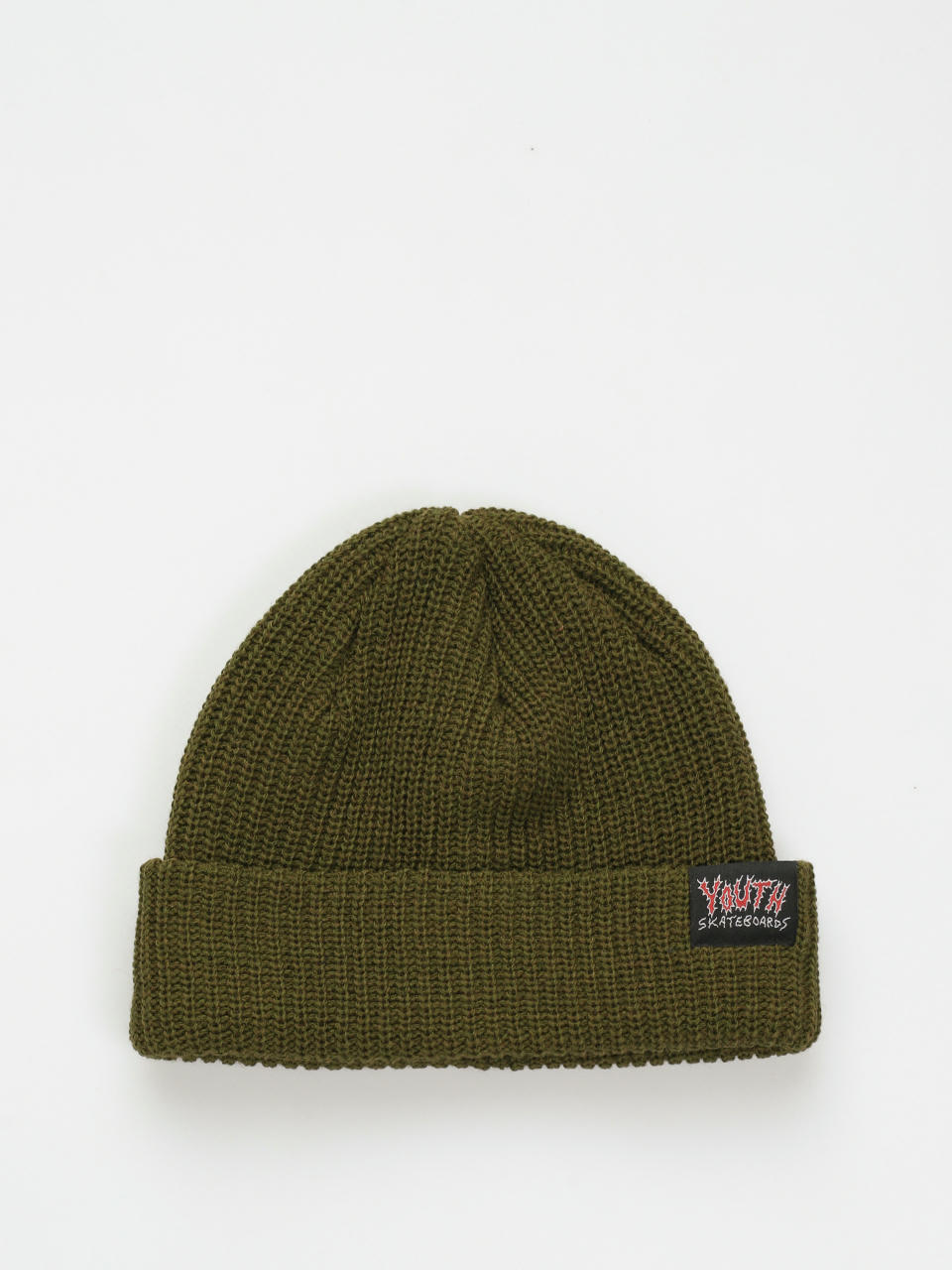Youth Skateboards Bummers Logo Beanie (olive)