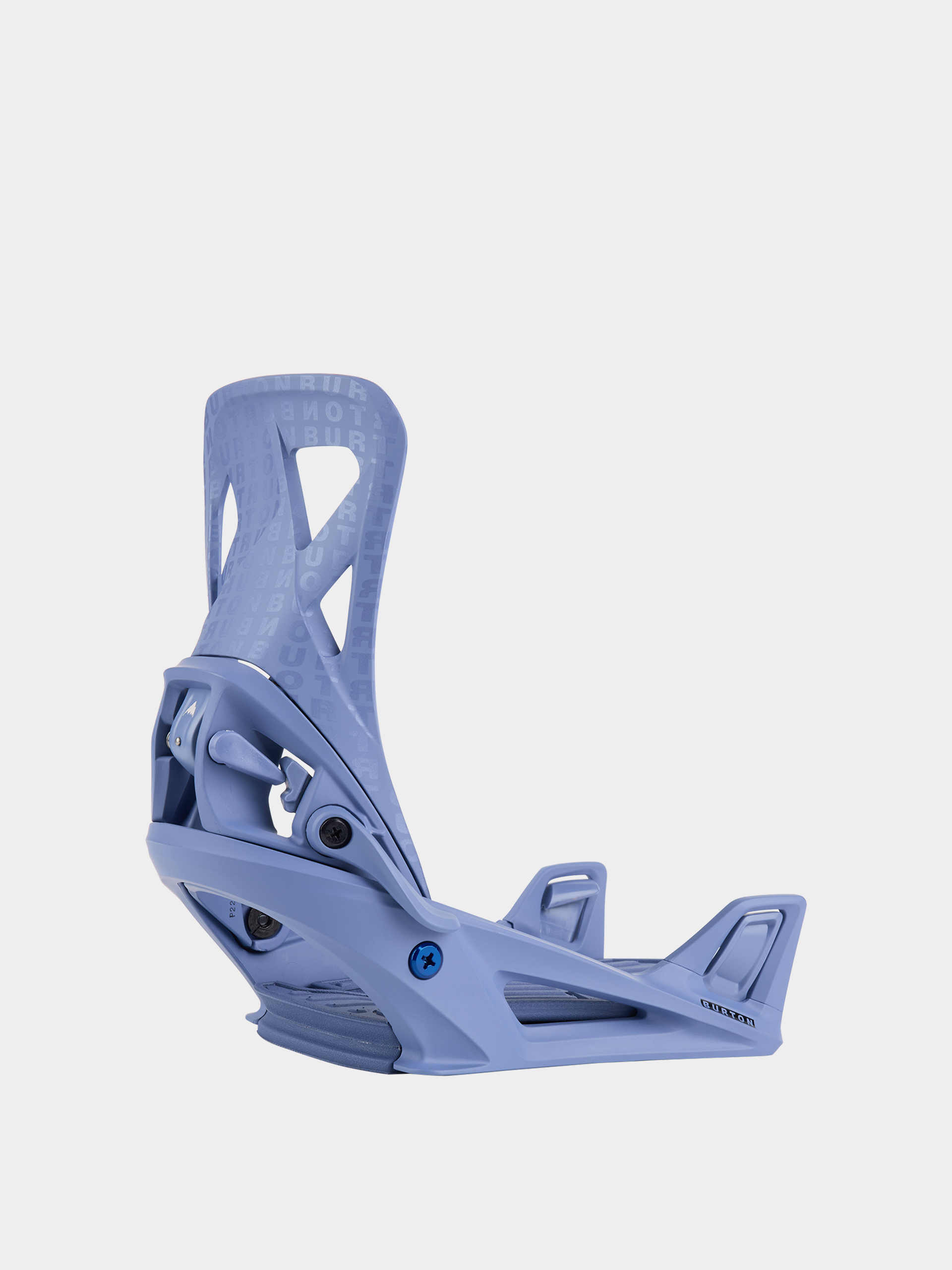 Mens Burton Step On Reflex Snowboard bindings (slate blue/logo)