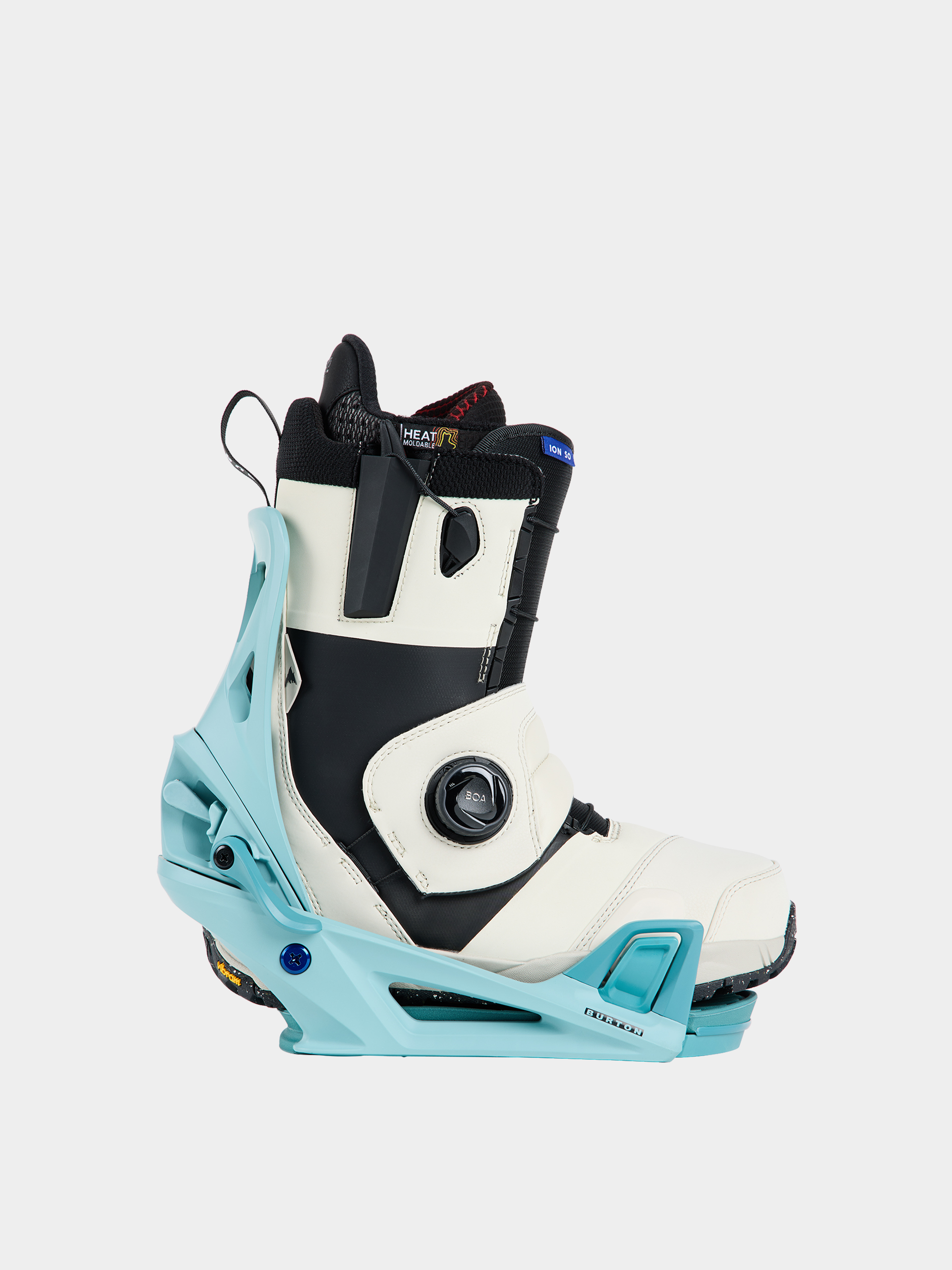 Mens Burton Step On Reflex Snowboard bindings (rock lichen)